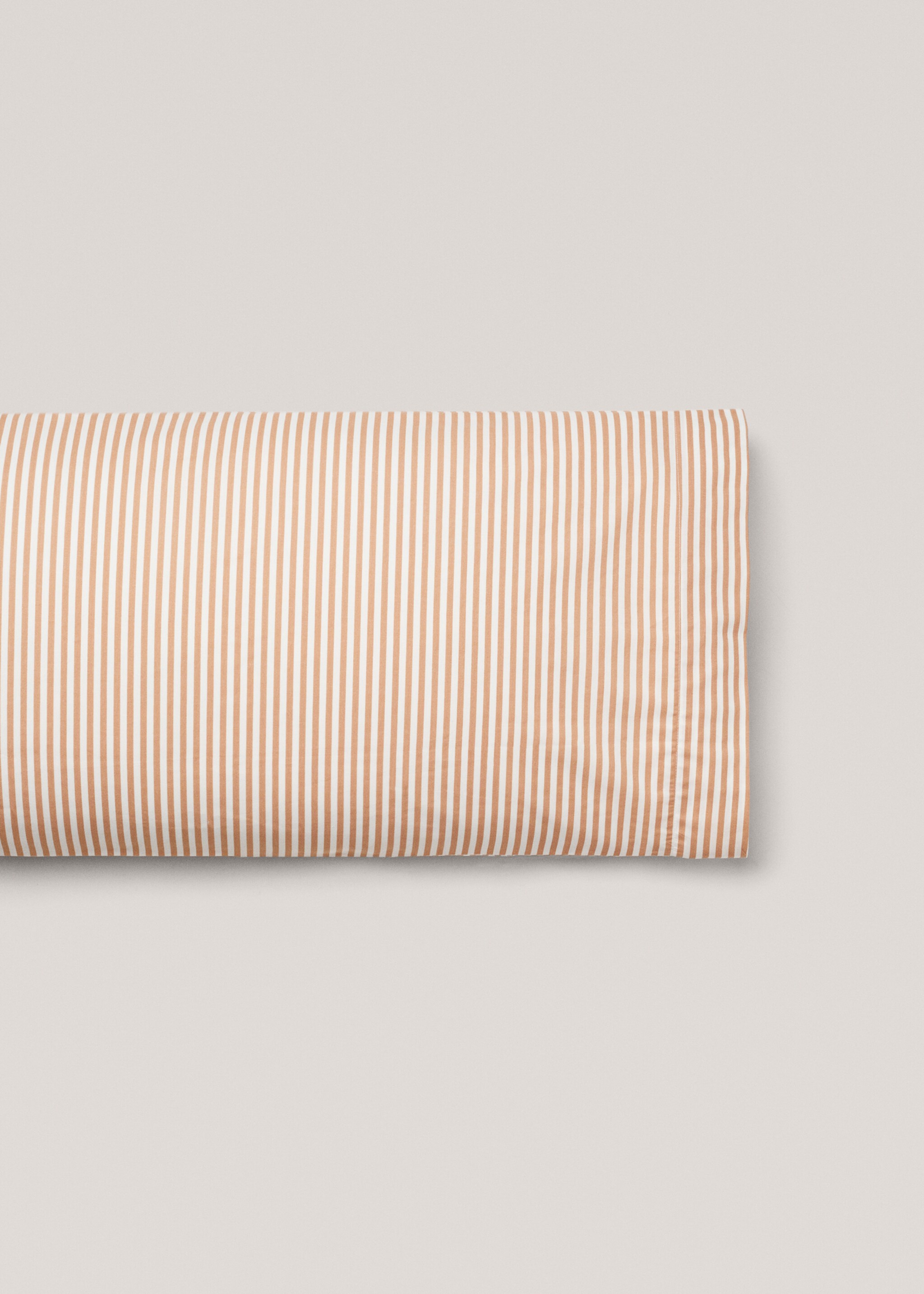 Stripes cotton pillow case 45x110cm - Article without model