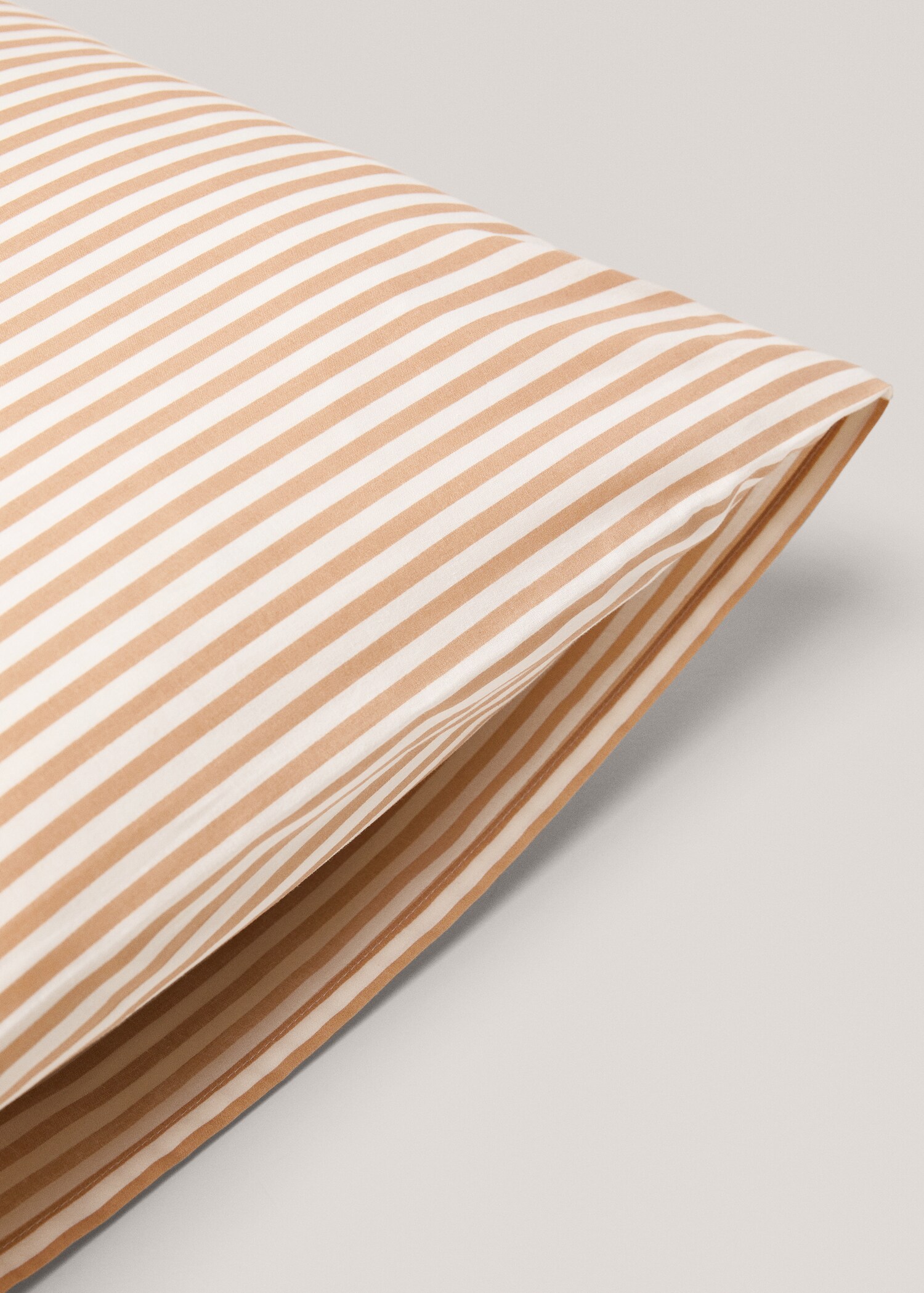 Strips cotton pillowcase 50X75cm - Details of the article 3