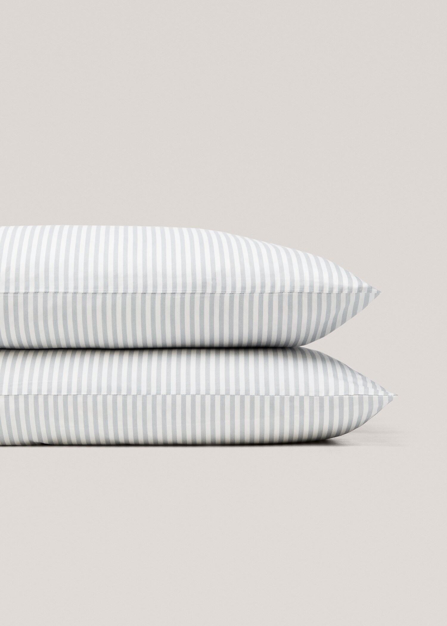 Strips cotton pillowcase 50X75cm - Details of the article 1