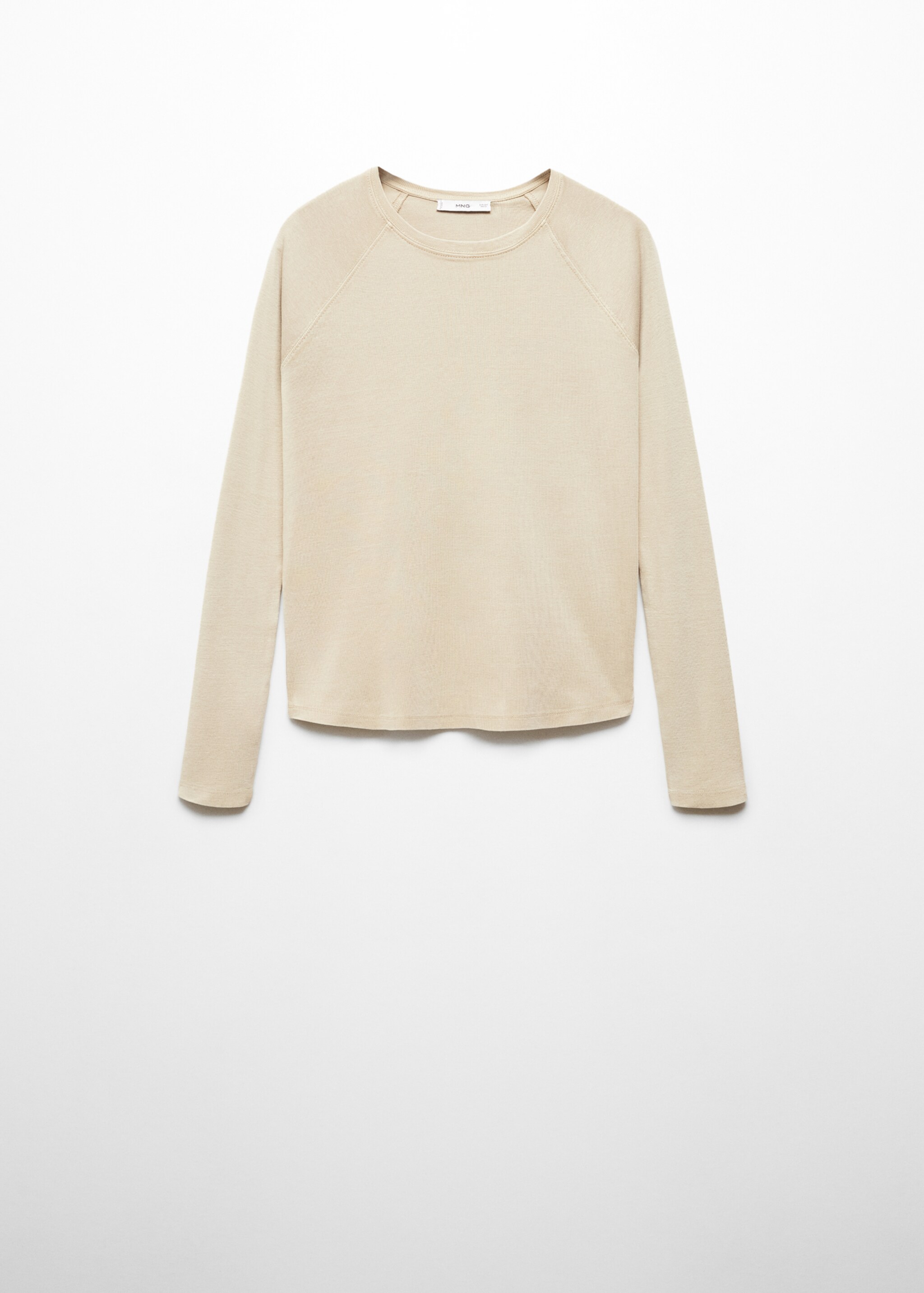 Washed round-neck t-shirt - Article without model