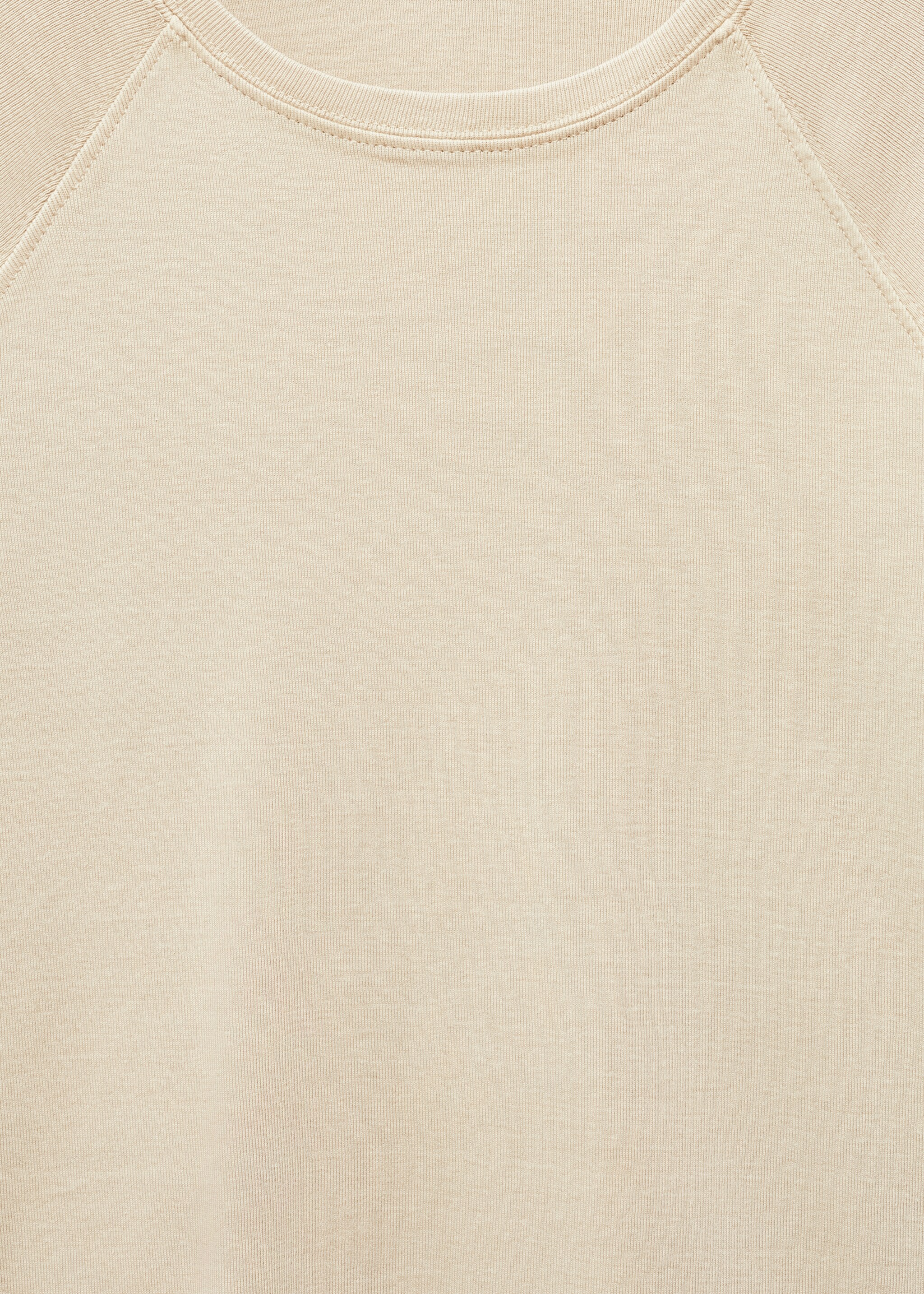Washed round-neck t-shirt - Details of the article 8