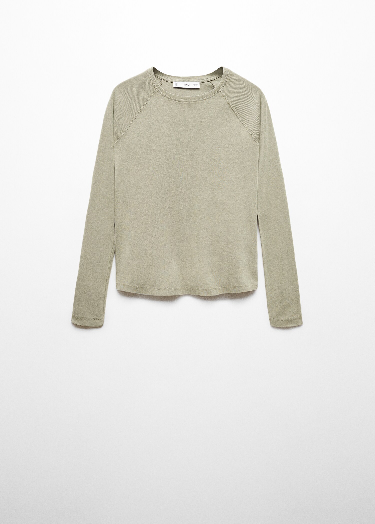 Washed round-neck t-shirt - Article without model
