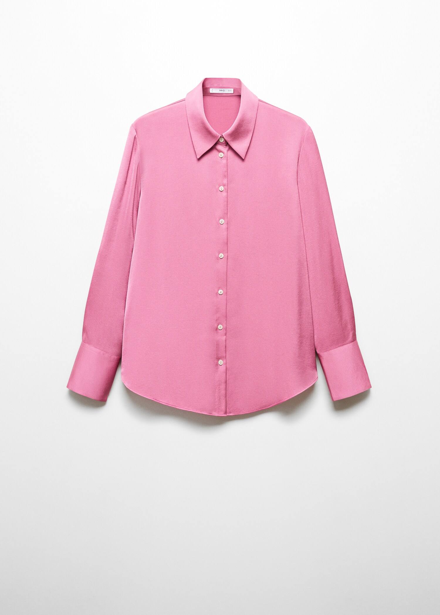 Camisa fluida setinada - Article sense model