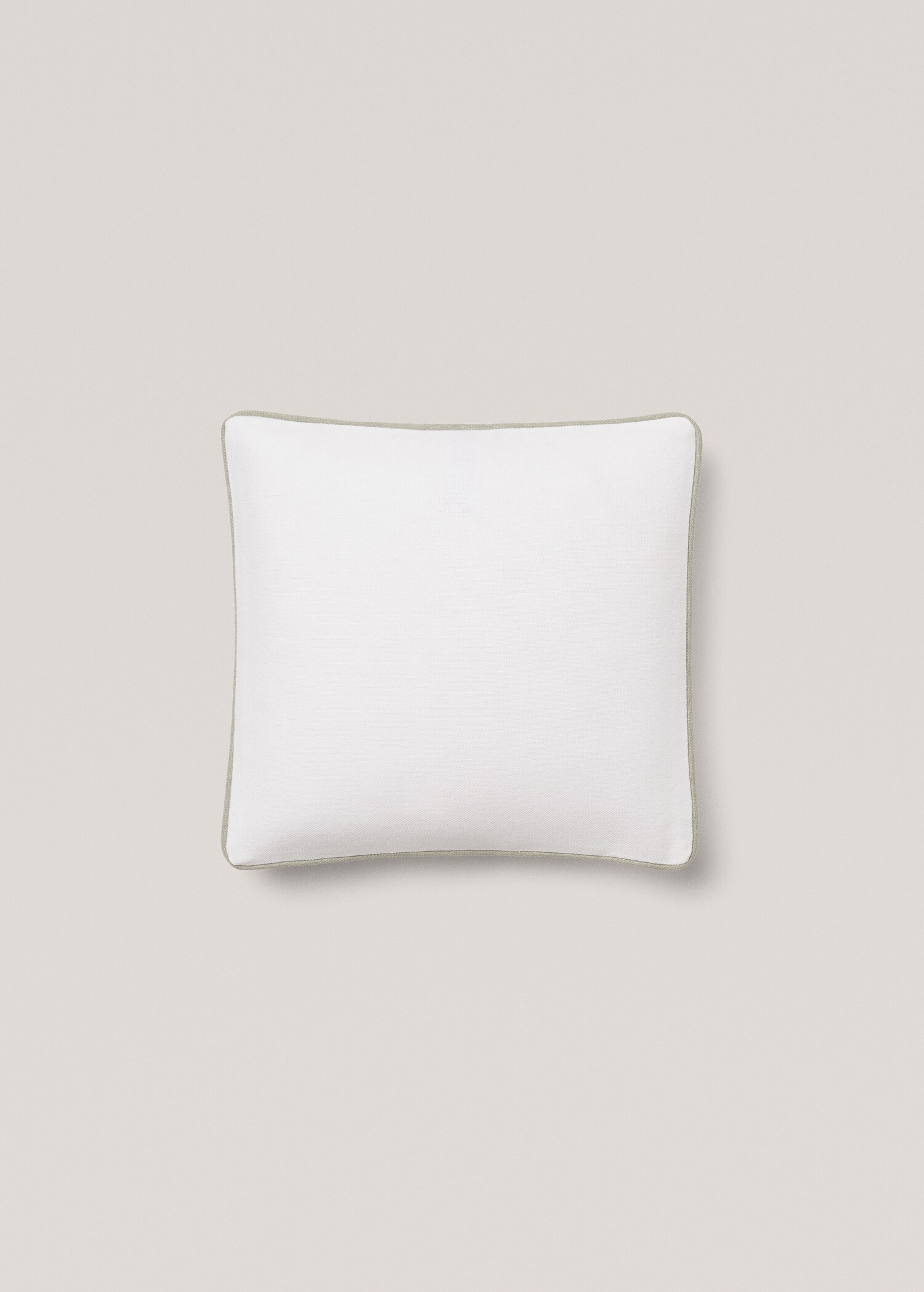 Cushion cover with contrasting trim 45x45cm - Article without model