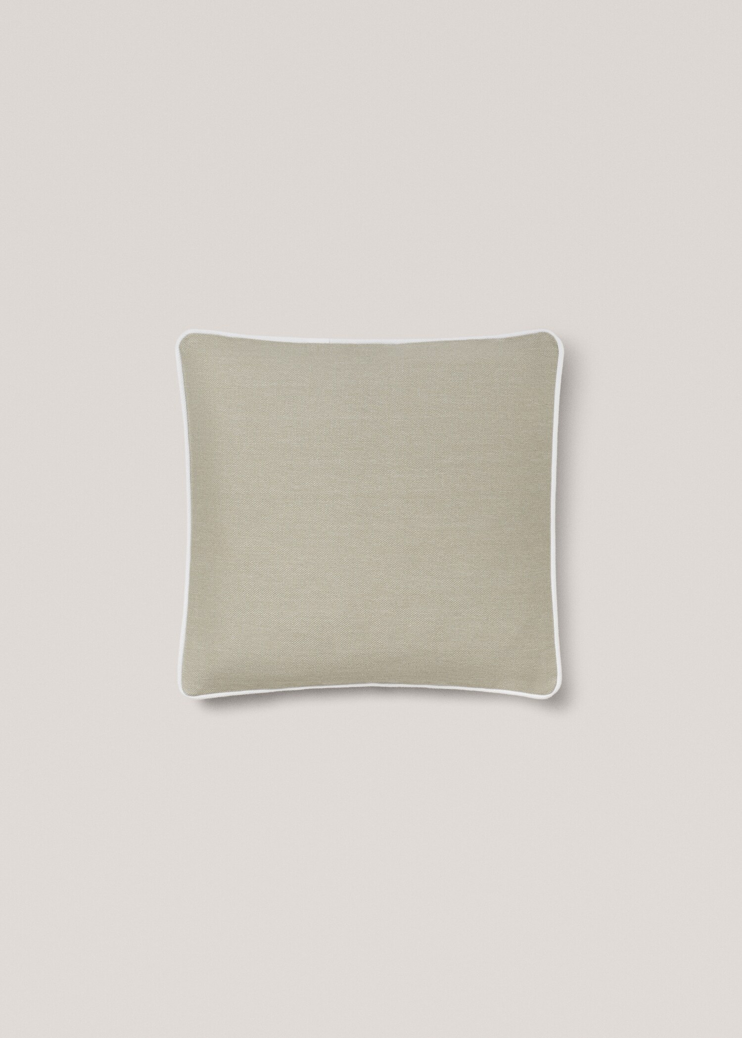 Cushion cover with contrasting trim 45x45cm - Article without model