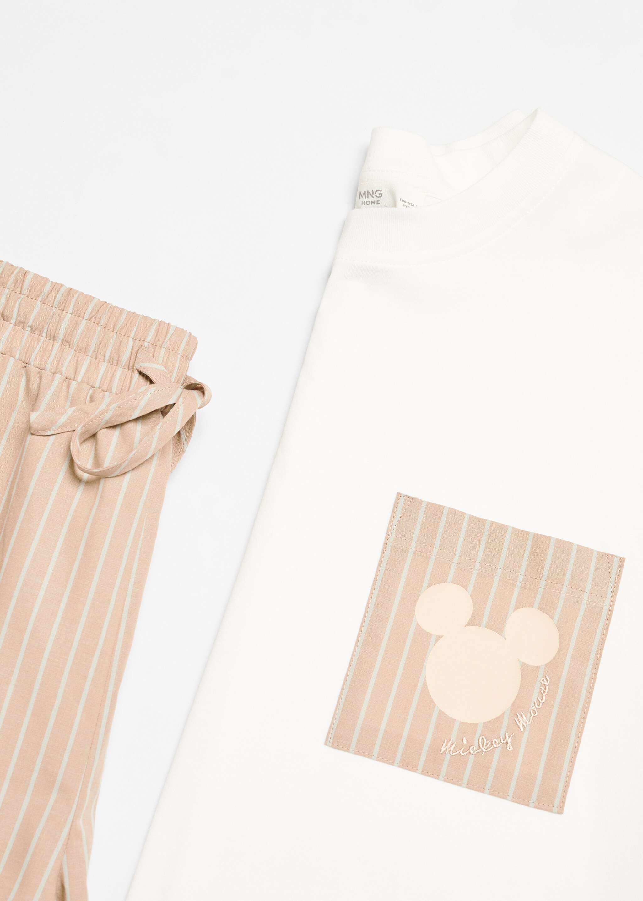 Gestreifter 2-teiliger Pyjama Mickey Mouse - Detail des Artikels 8
