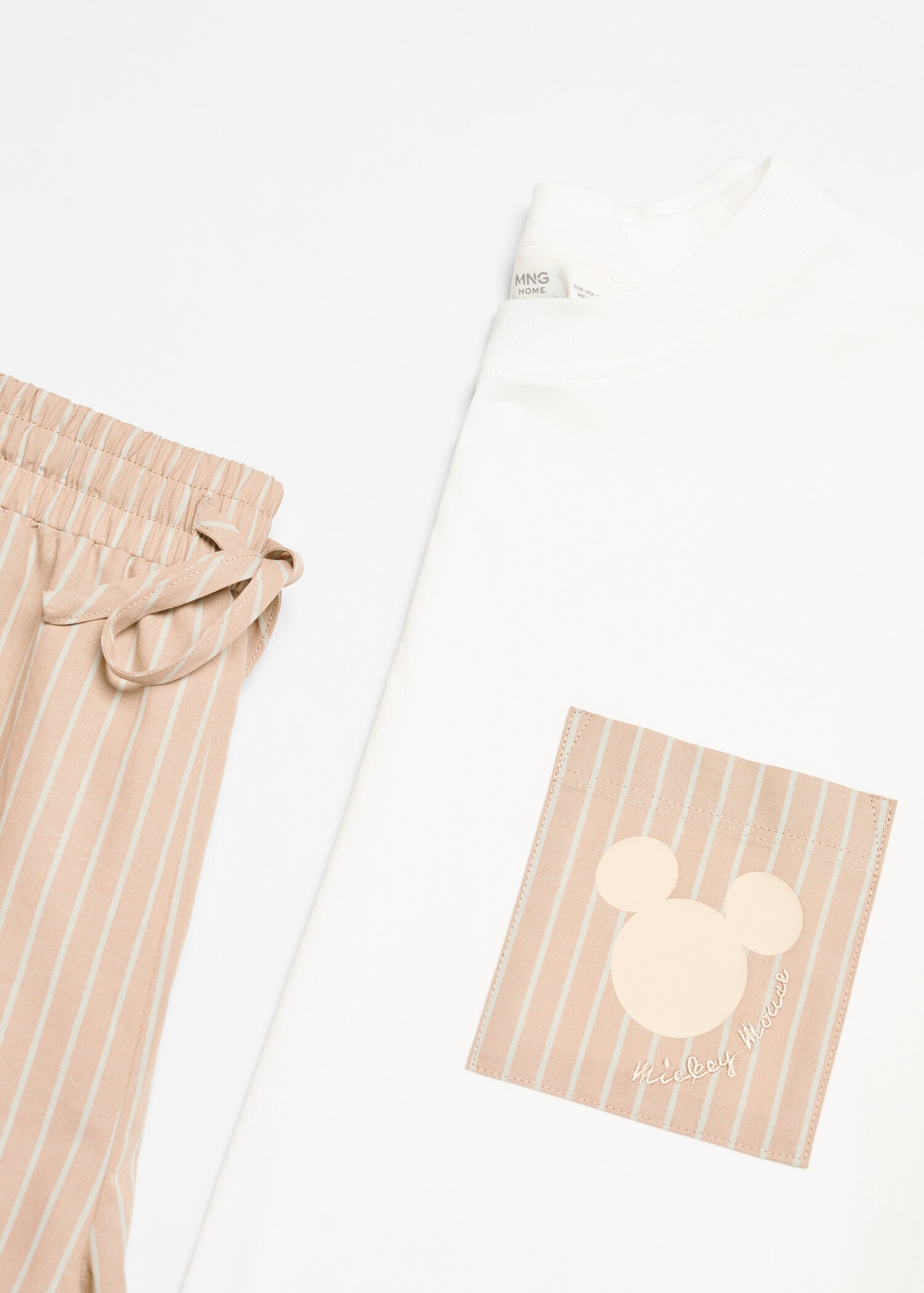 Gestreifter 2-teiliger Pyjama Mickey Mouse - Detail des Artikels 8