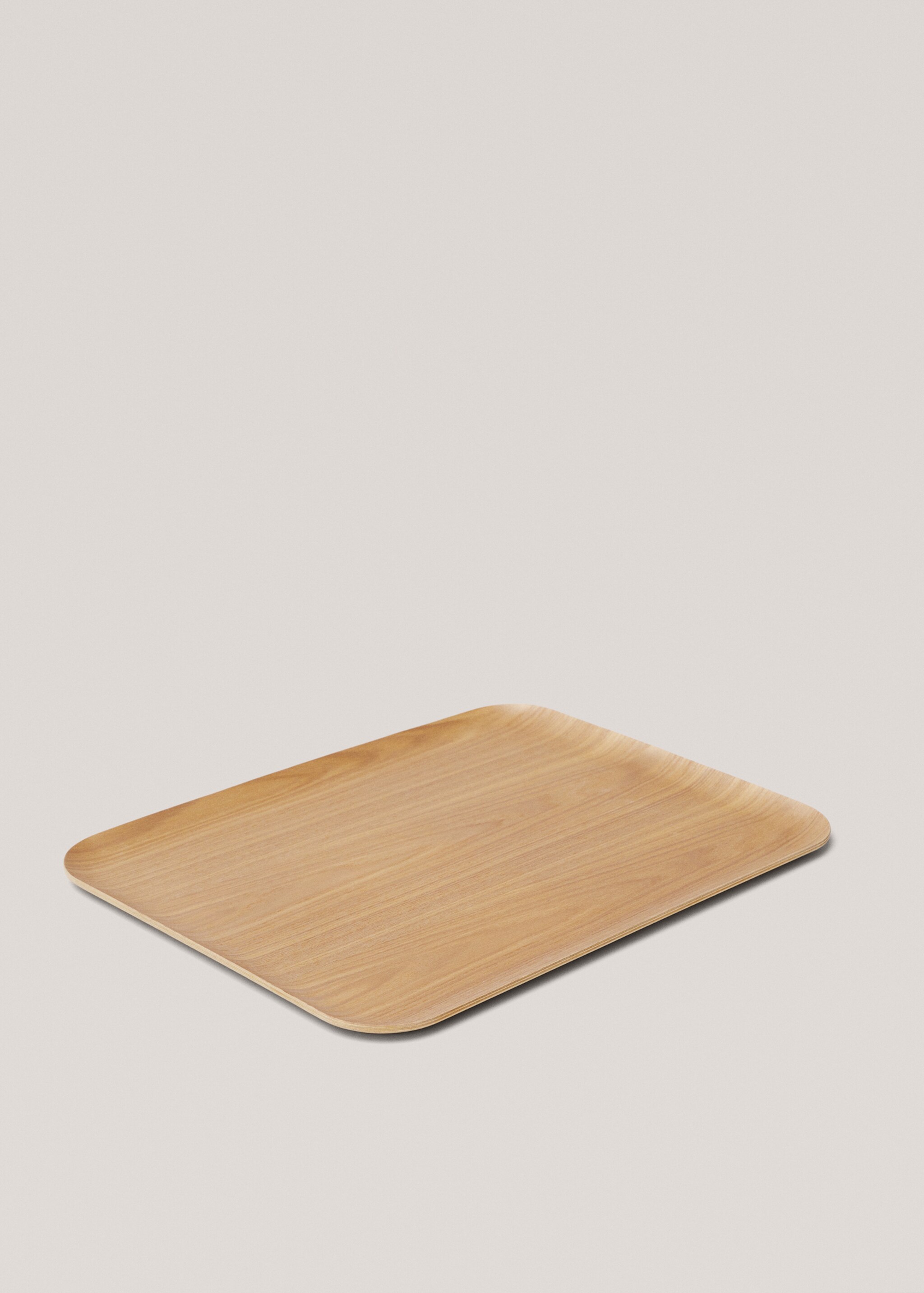 Rectangular wooden tray 46x35cm - Details of the article 4, Brown. Ref: 67034059-00.