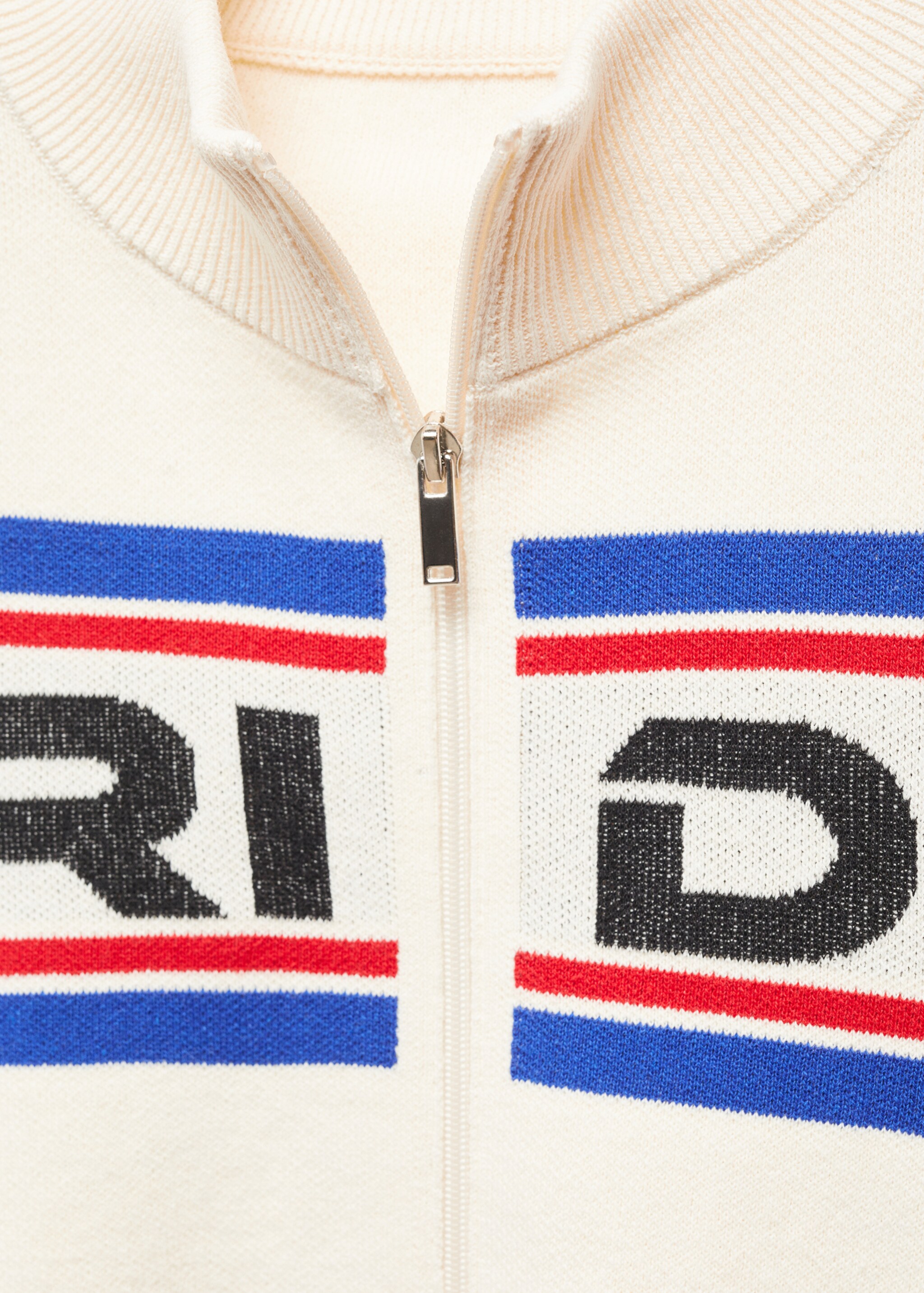 Crop-Cardigan mit Reißverschluss - Detail des Artikels 8