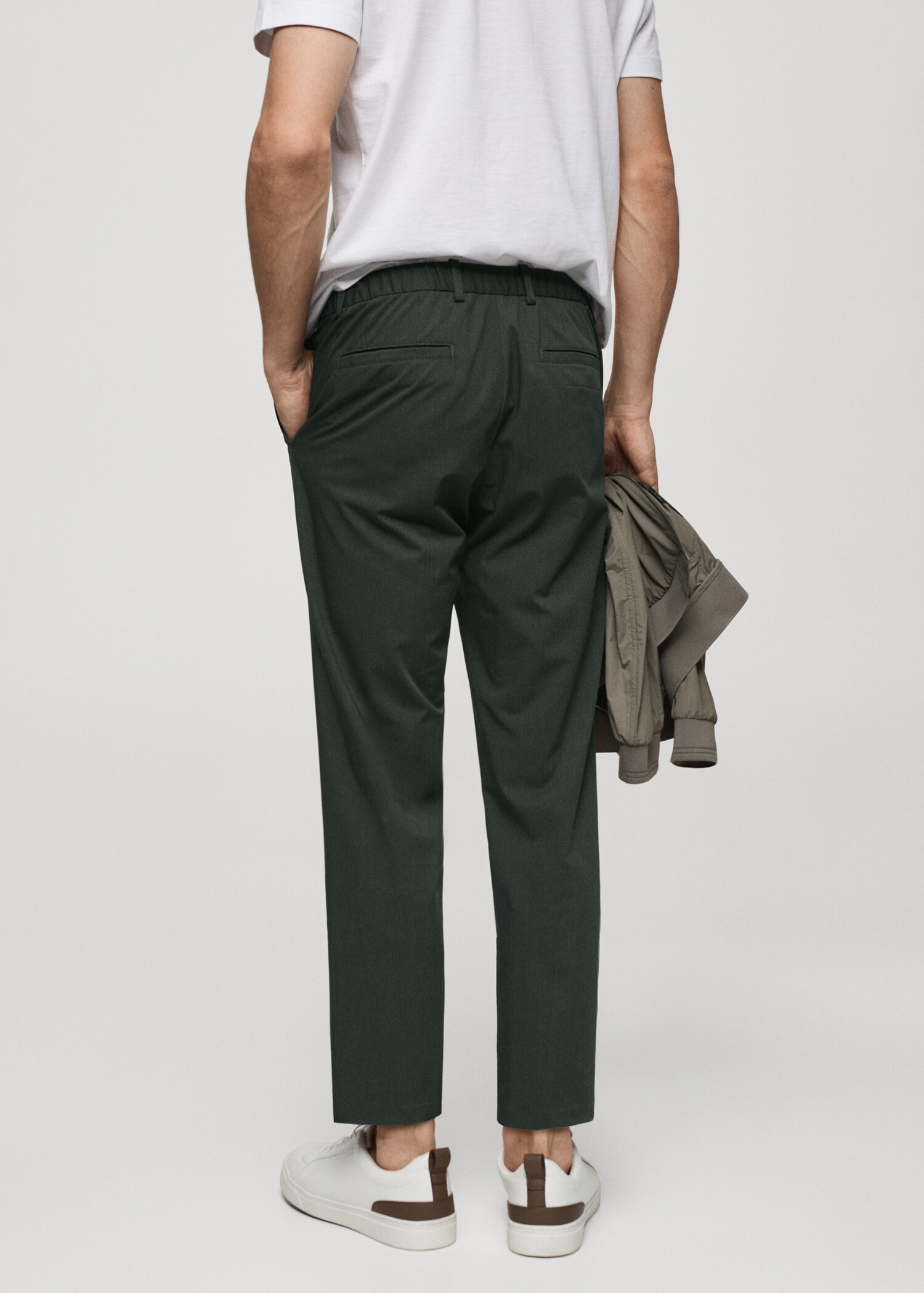 Slim Fit-Stretehhose - Rückseite des Artikels