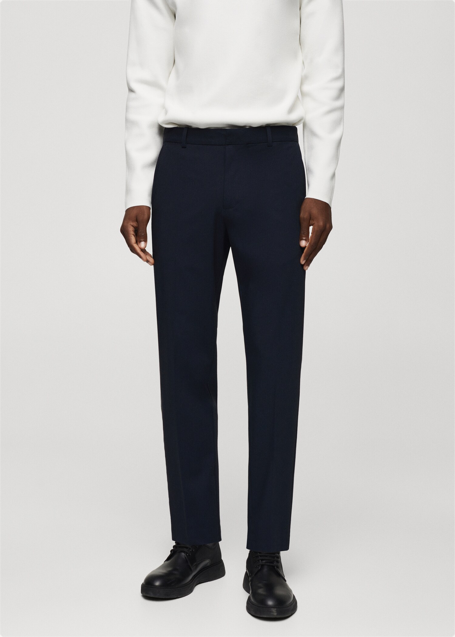 Παντελόνι slim fit stretch - Μεσαίο πλάνο