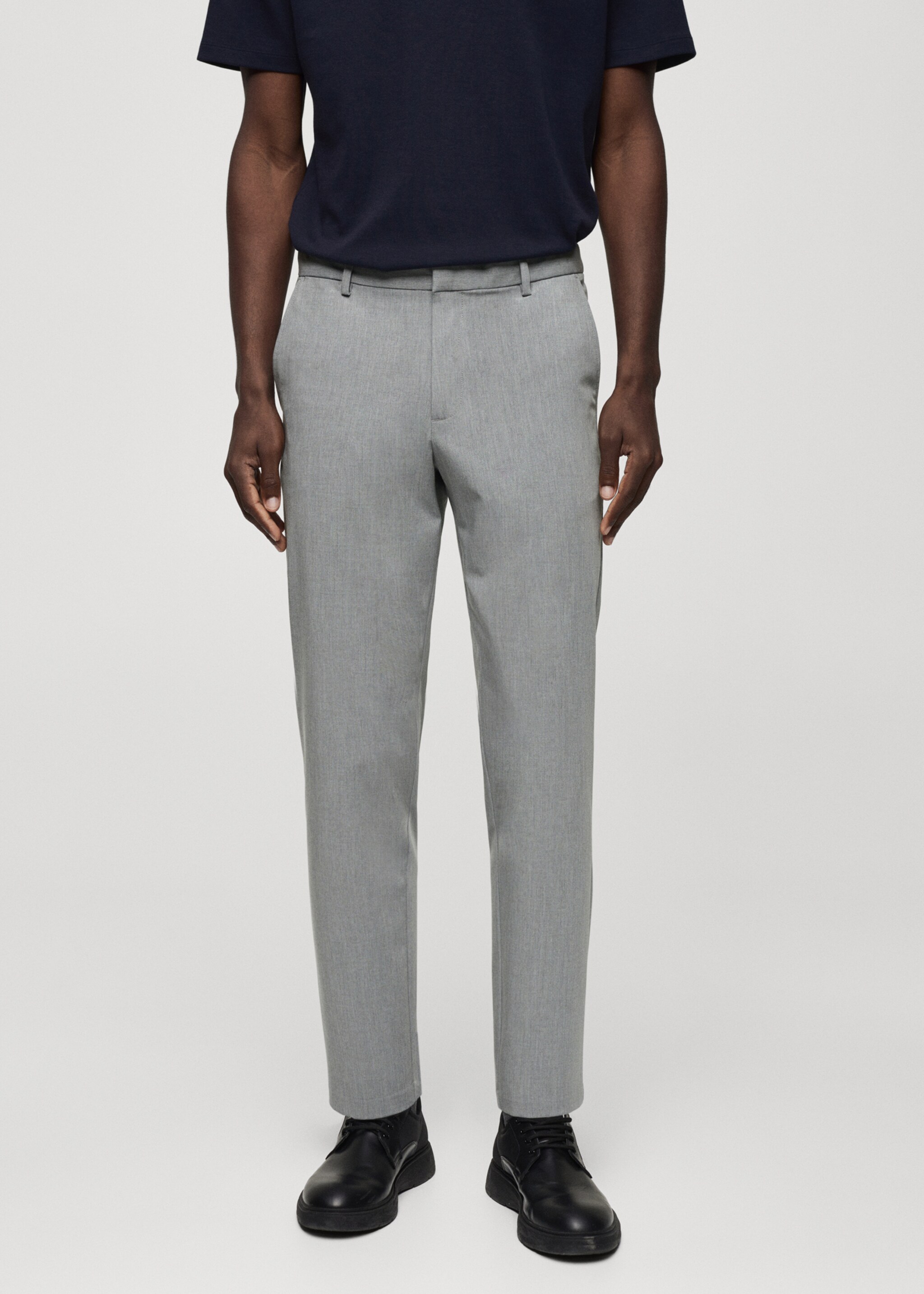 Παντελόνι slim fit stretch - Μεσαίο πλάνο