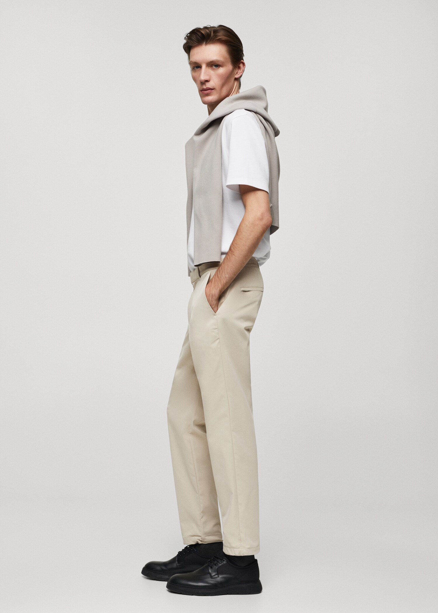 Solotex® slim-fit trousers - Details of the article 2