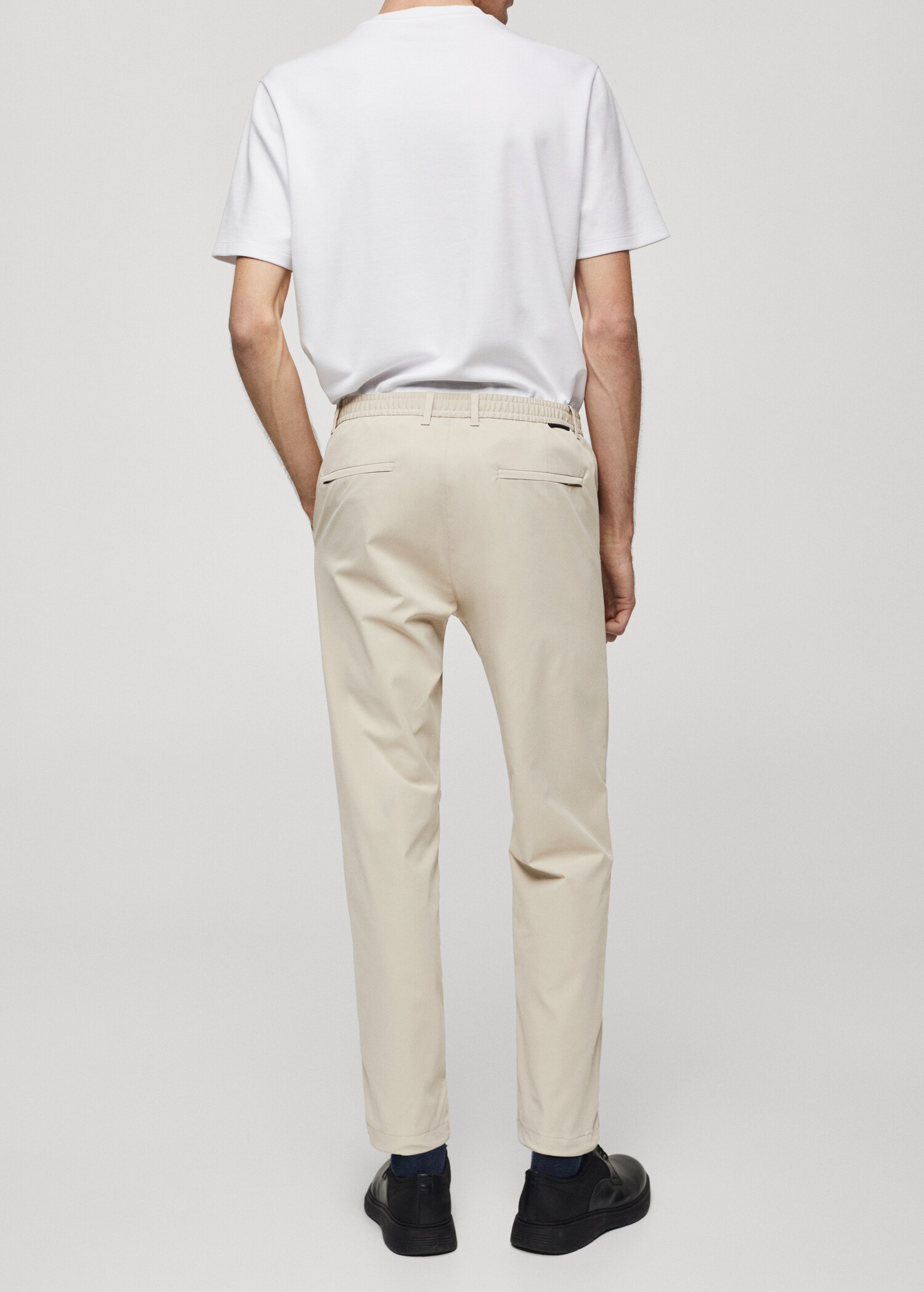 Solotex® slim-fit trousers - Reverse of the article