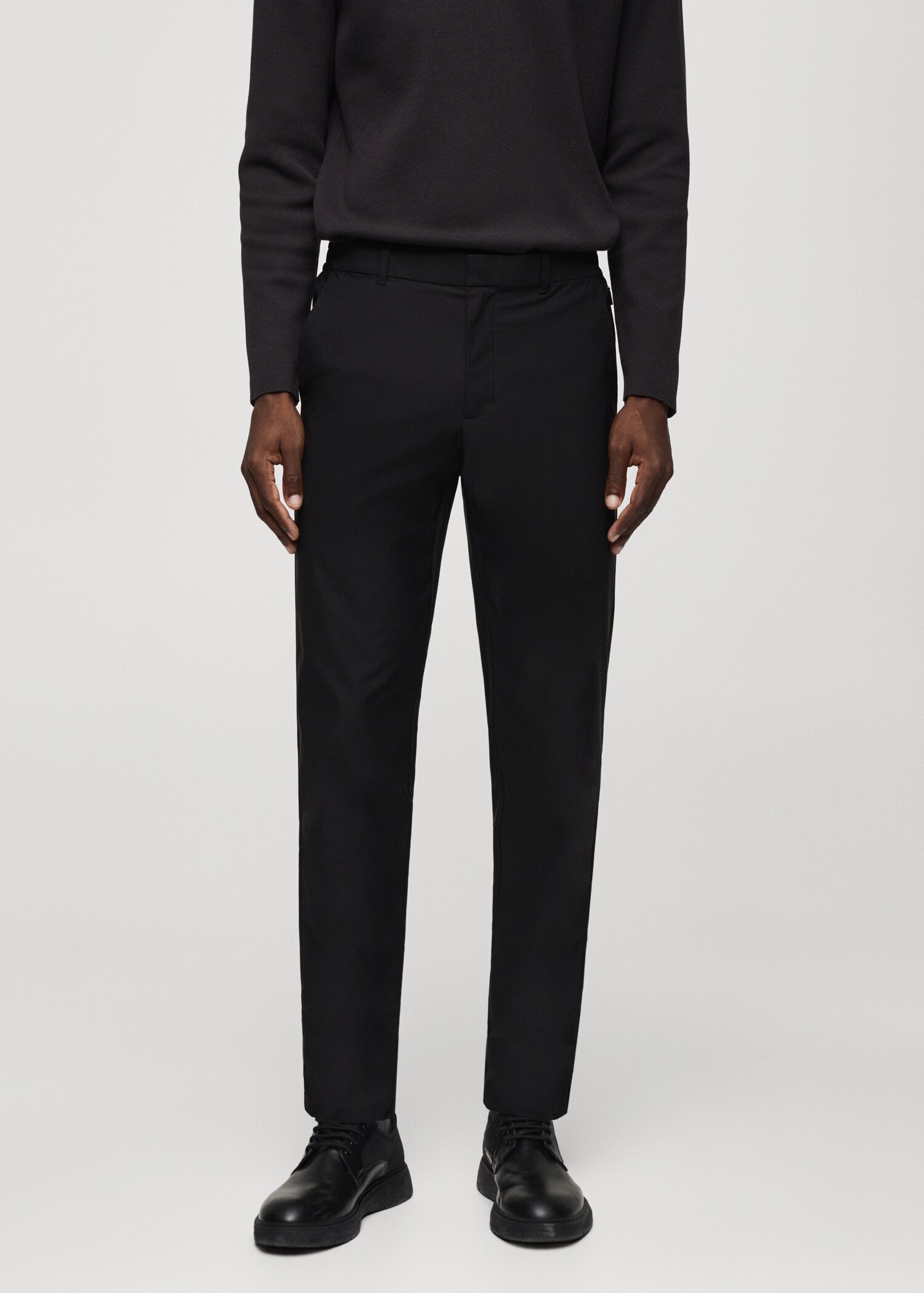 Pantaloni slim fit Solotex® - Plan mediu