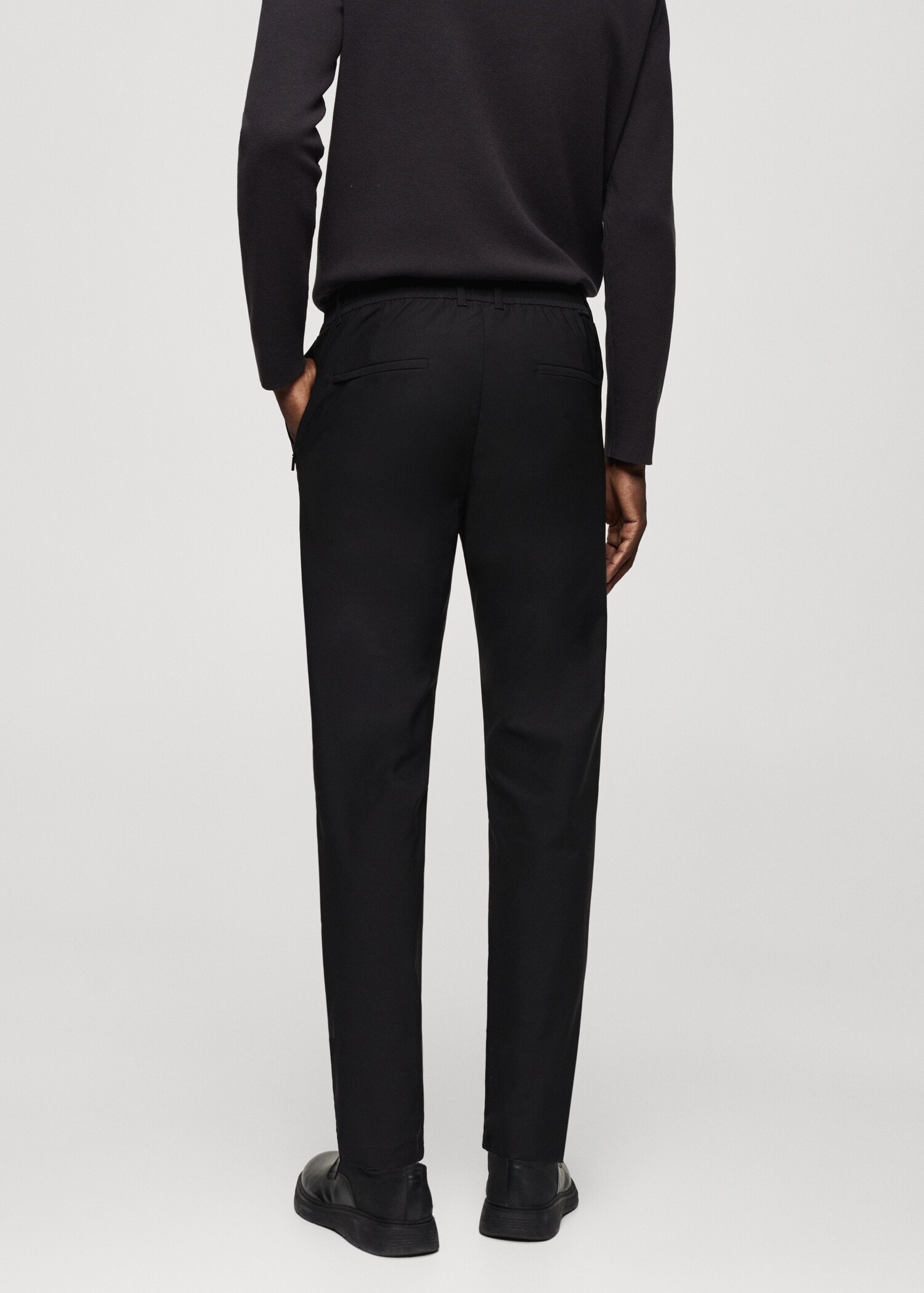 Pantaloni slim fit Solotex® - Spatele articolului