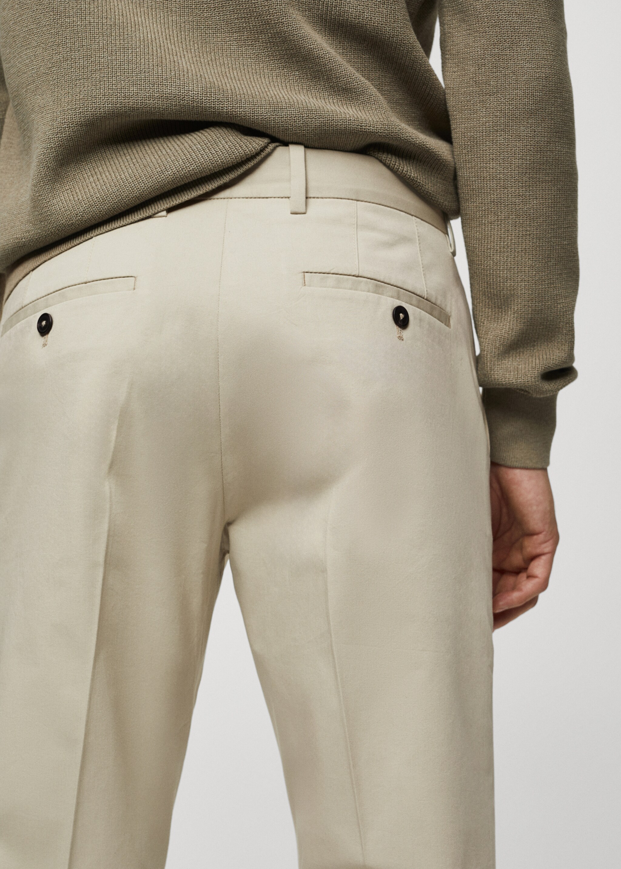 Pantalón regular fit algodón - Detalle del artículo 6