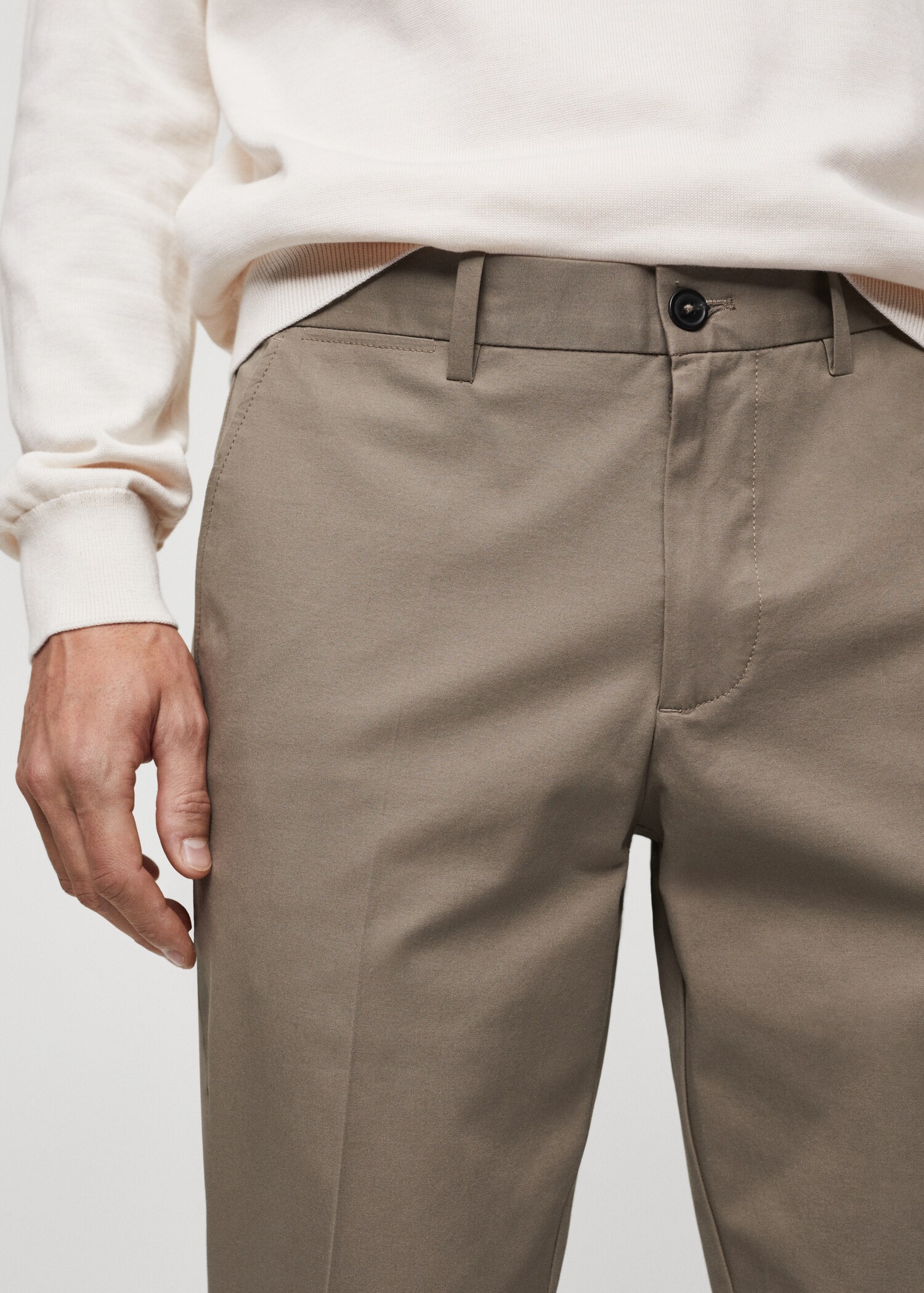 Pantalon regular-fit coton - Détail de l'article 1