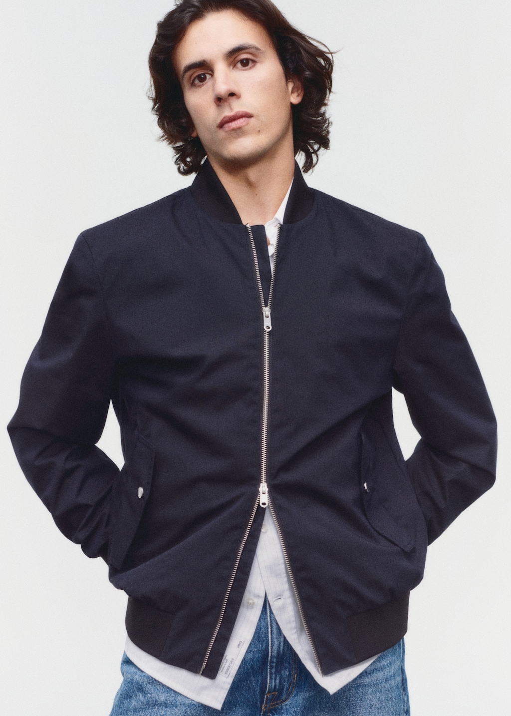 Chaqueta bomber repelente al agua - Men | MANGO OUTLET USA