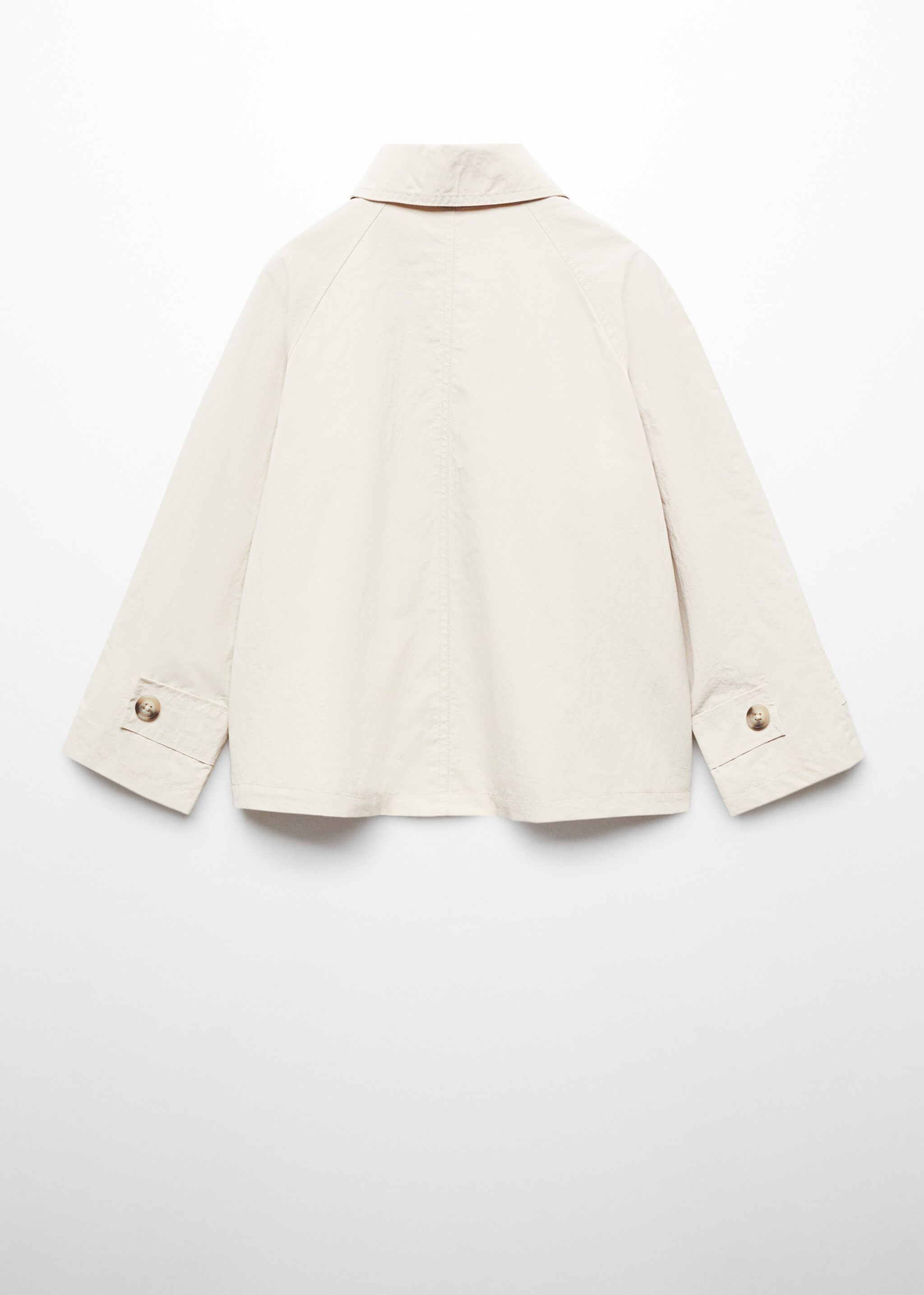 Jacket with flap pocket - Reverse of the article