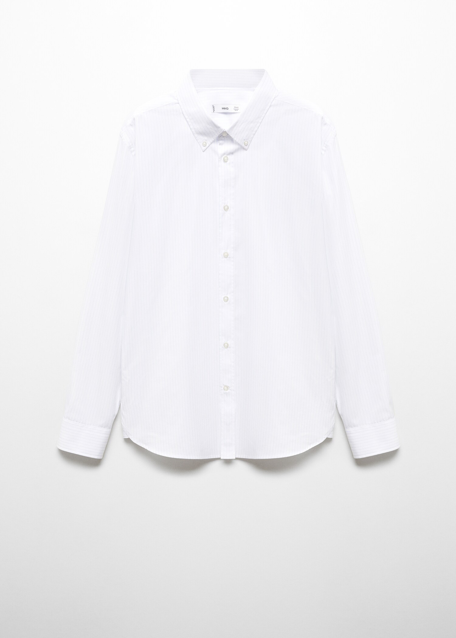 Chemise regular-fit coton rayures - Article sans modèle