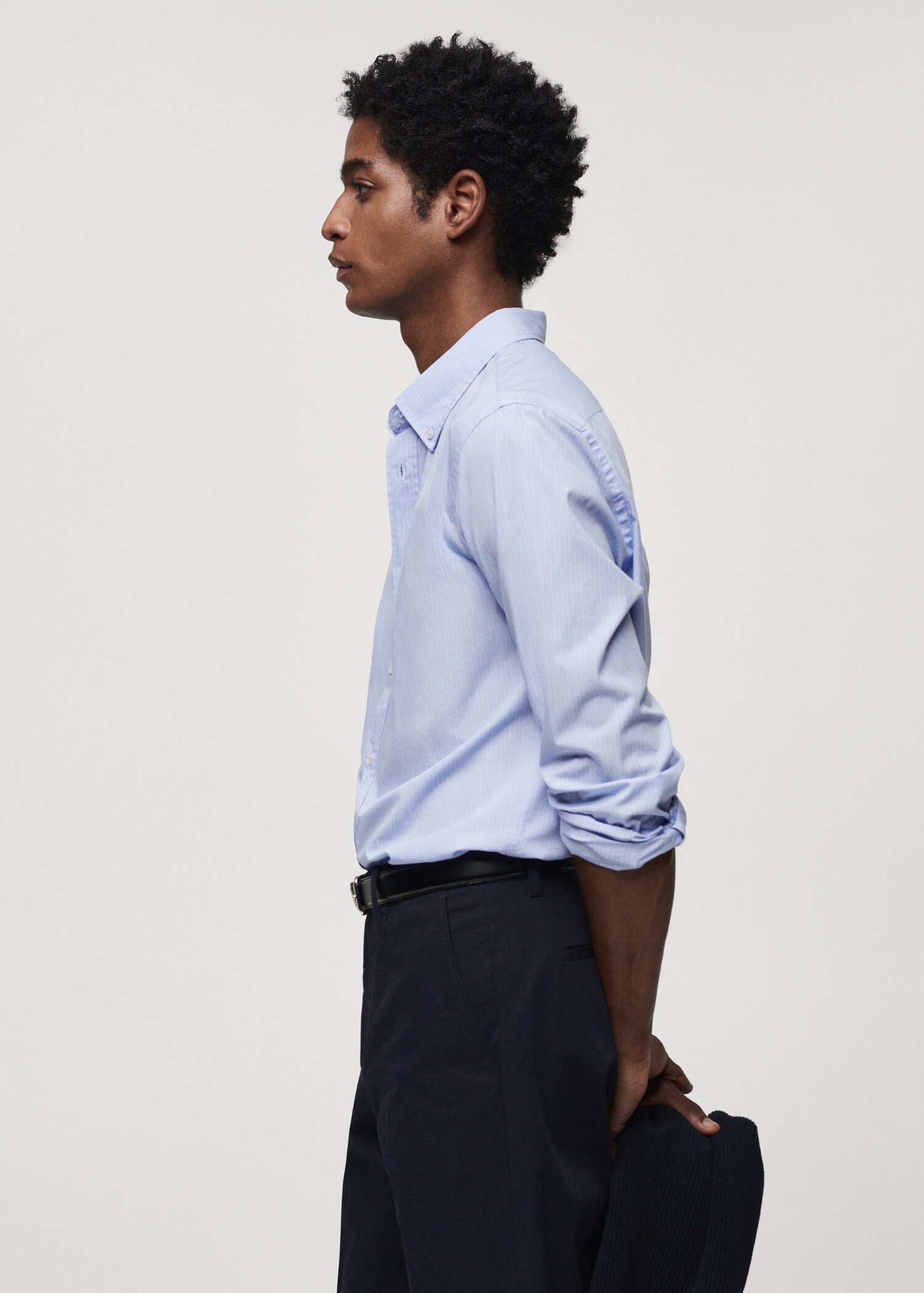 Chemise regular-fit coton rayures - Détail de l'article 2