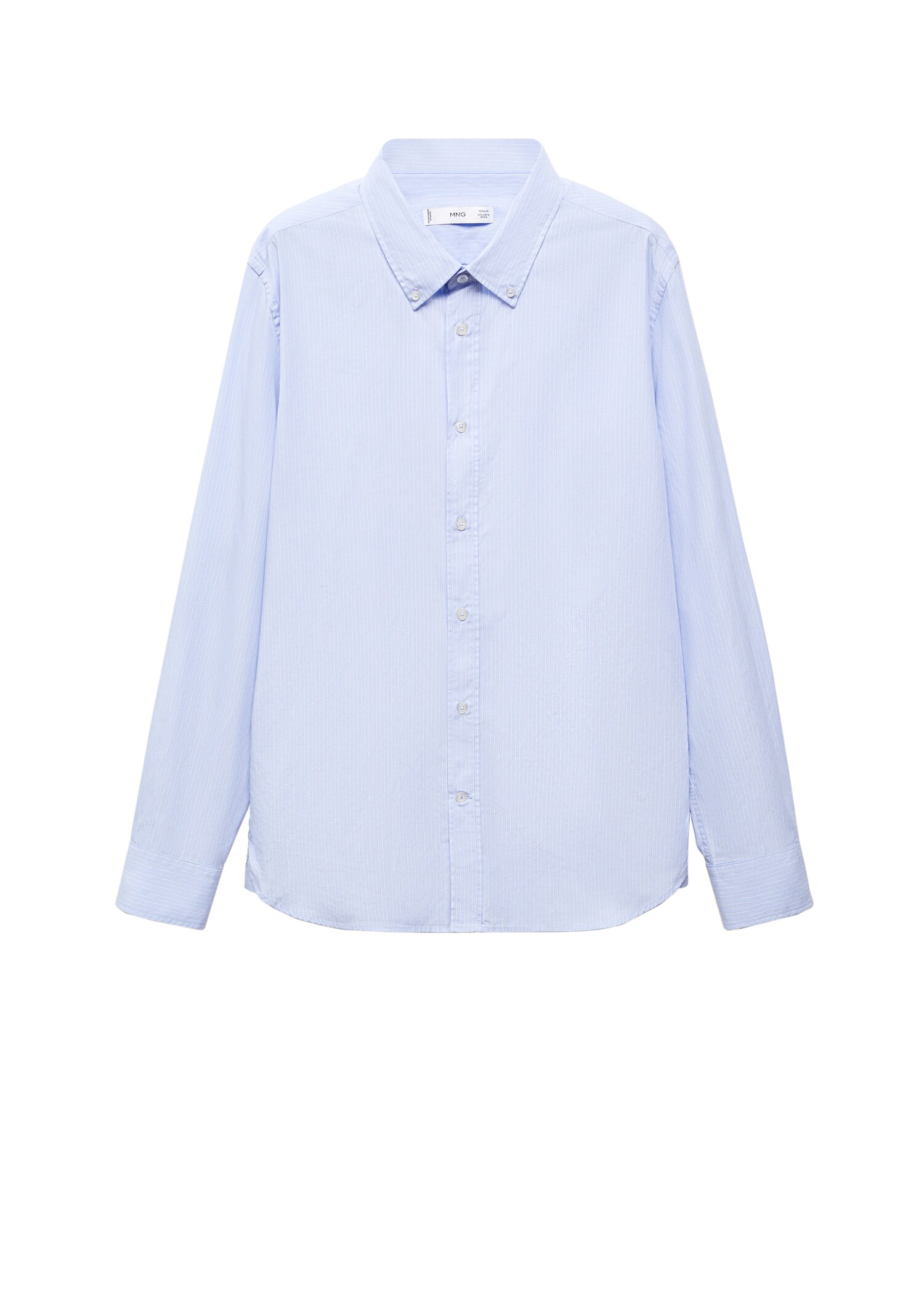 Chemise regular-fit coton rayures - Détail de l'article 9
