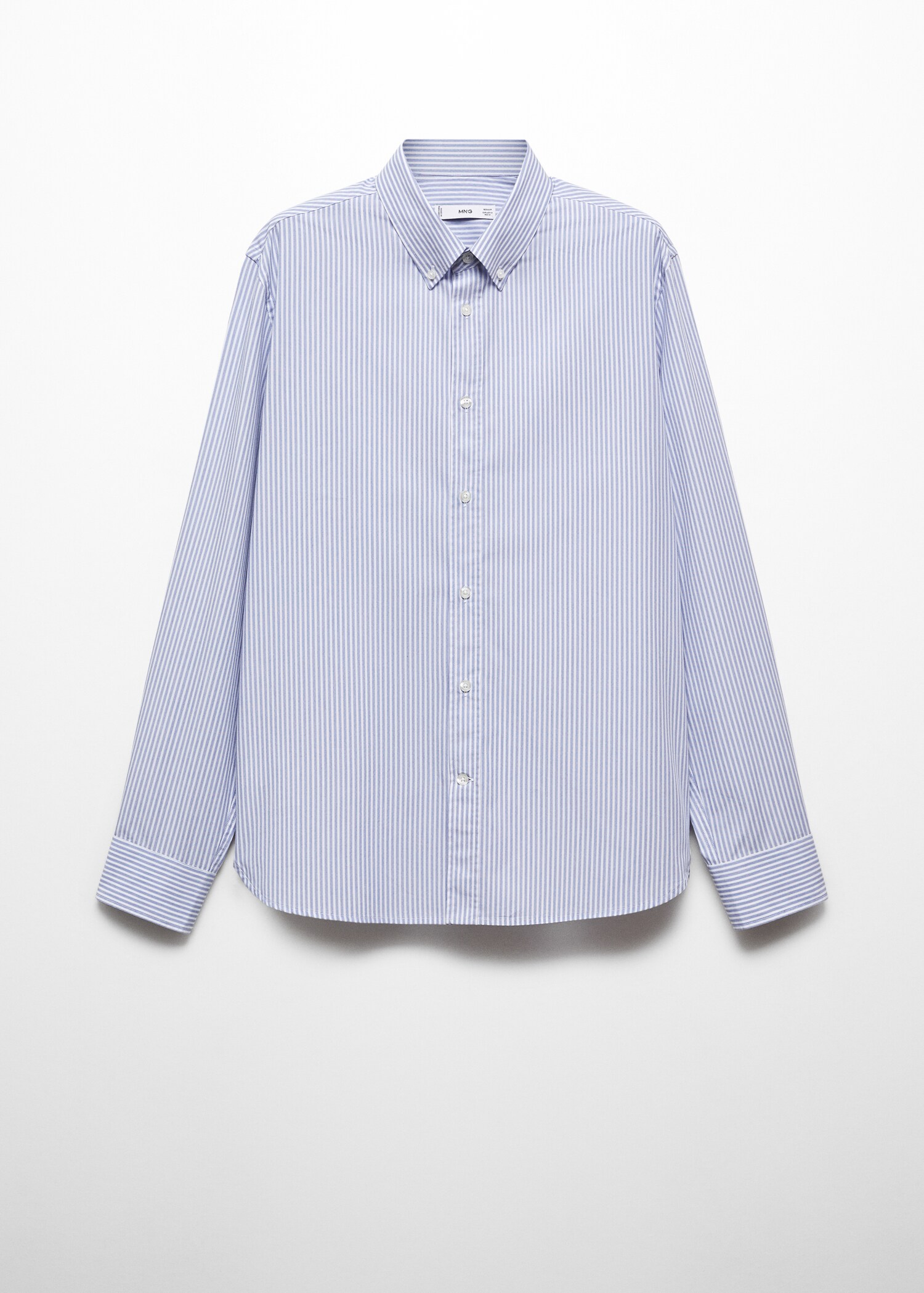Chemise regular-fit coton rayures - Article sans modèle