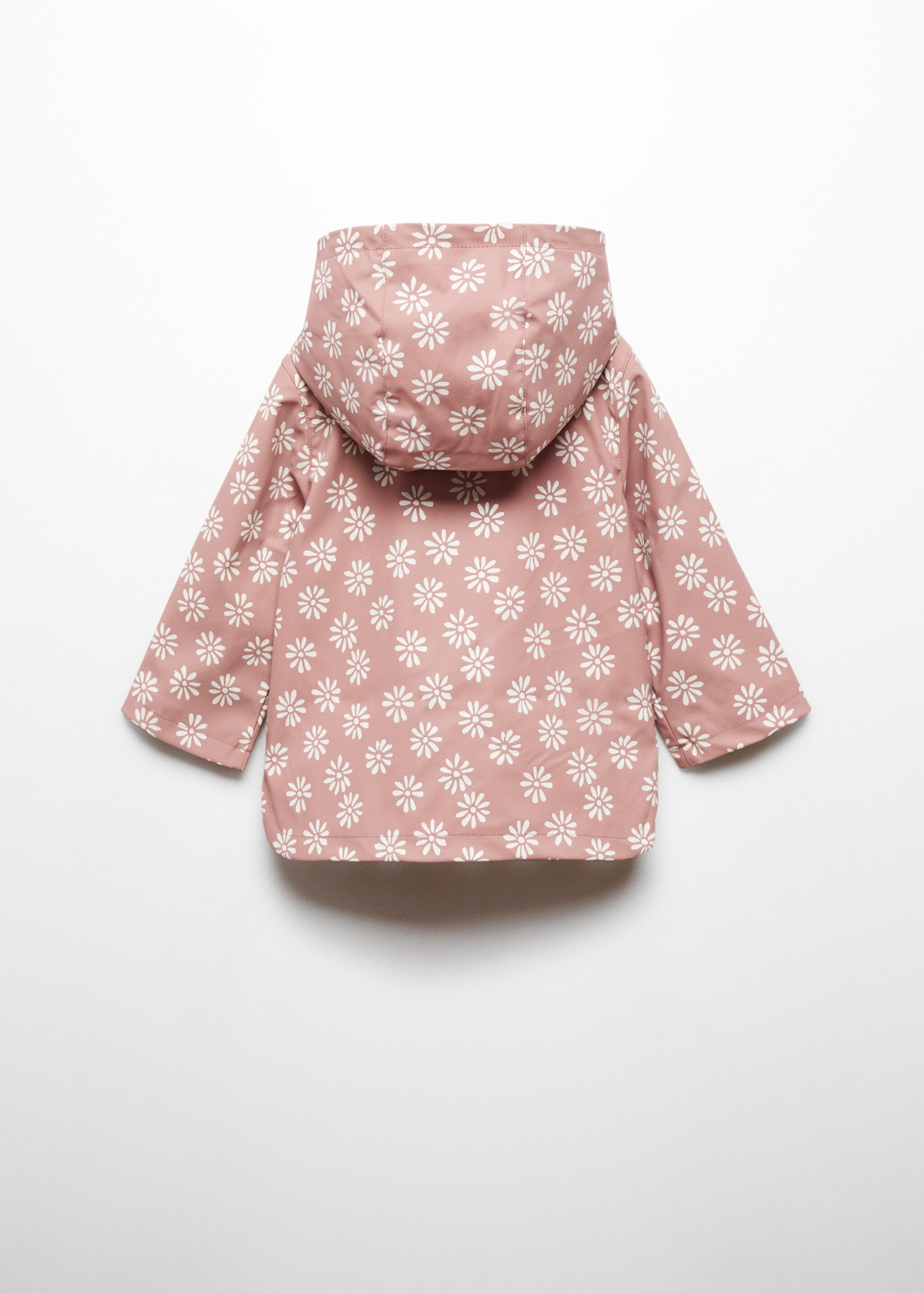 Printed water-repellent jacket - Reverse of the article