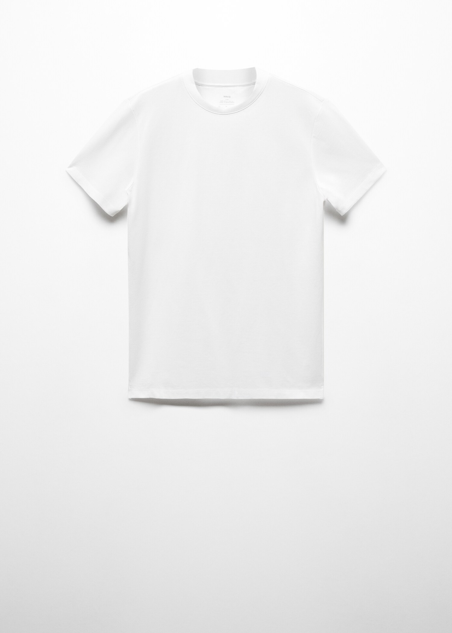 Ademend T-shirt met microstructuur - Artikel zonder model