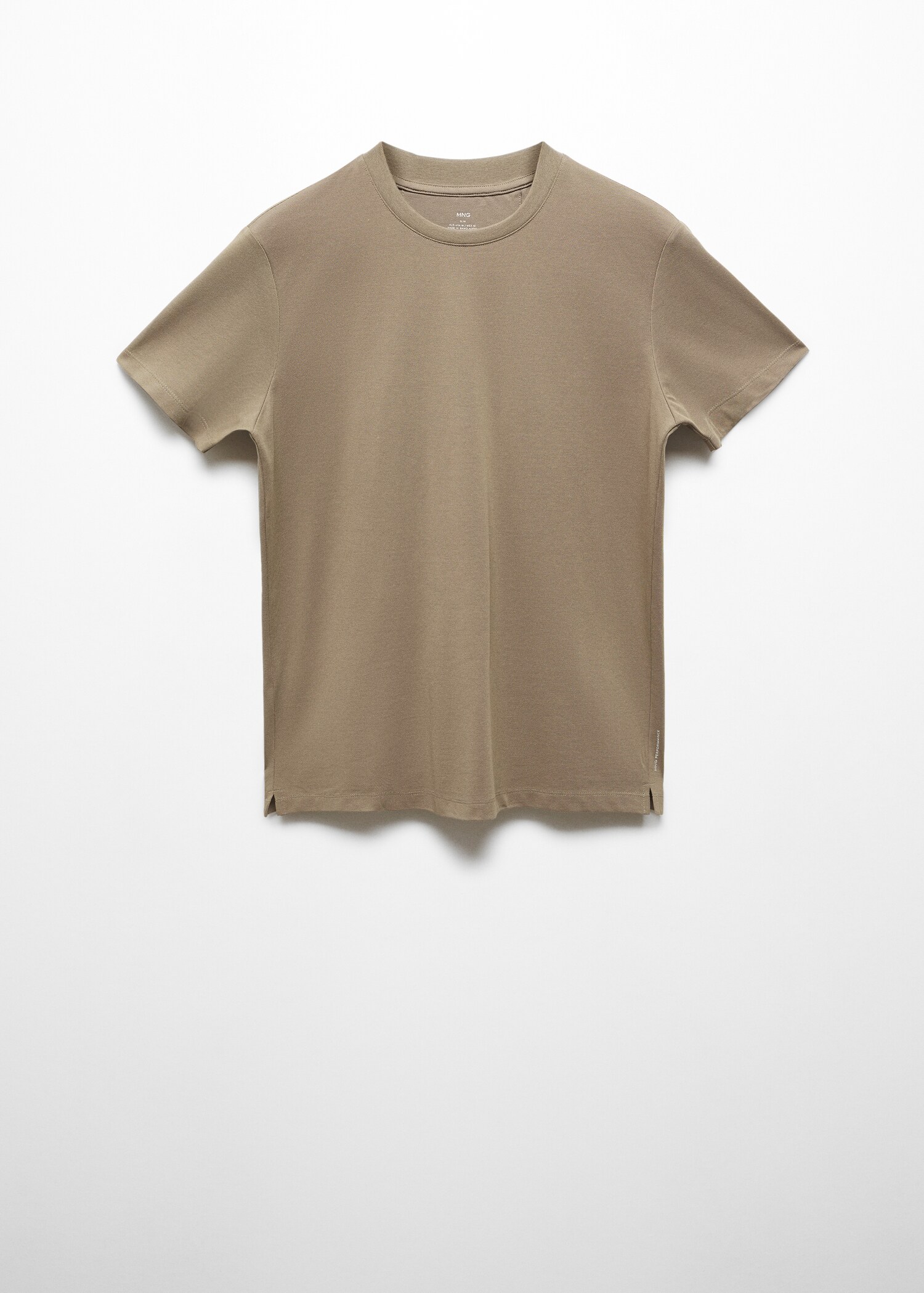 T-shirt mikrostruktur andningsförmåga - Artikel utan modell