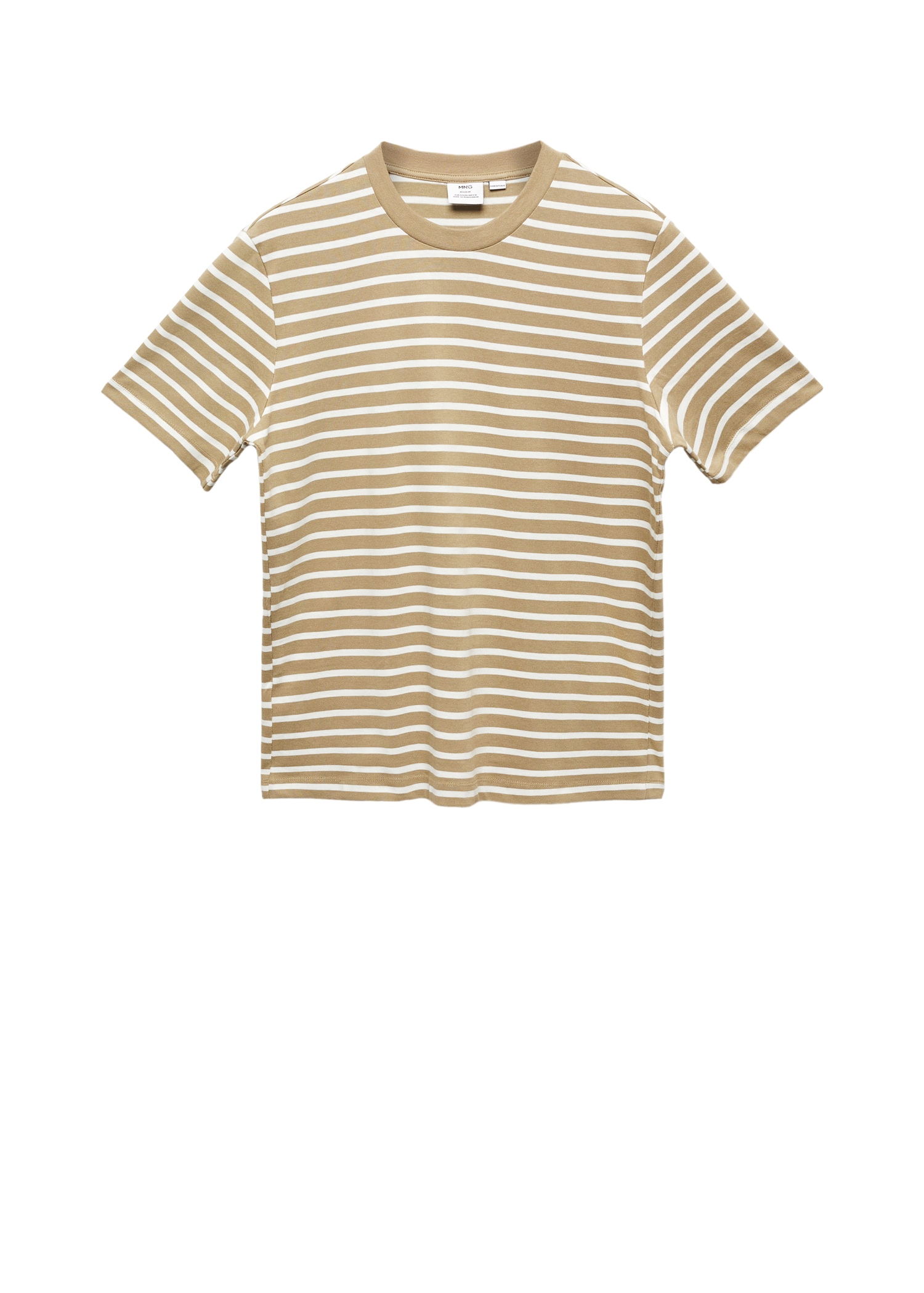 T-shirt coton à rayures - Détail de l'article 9