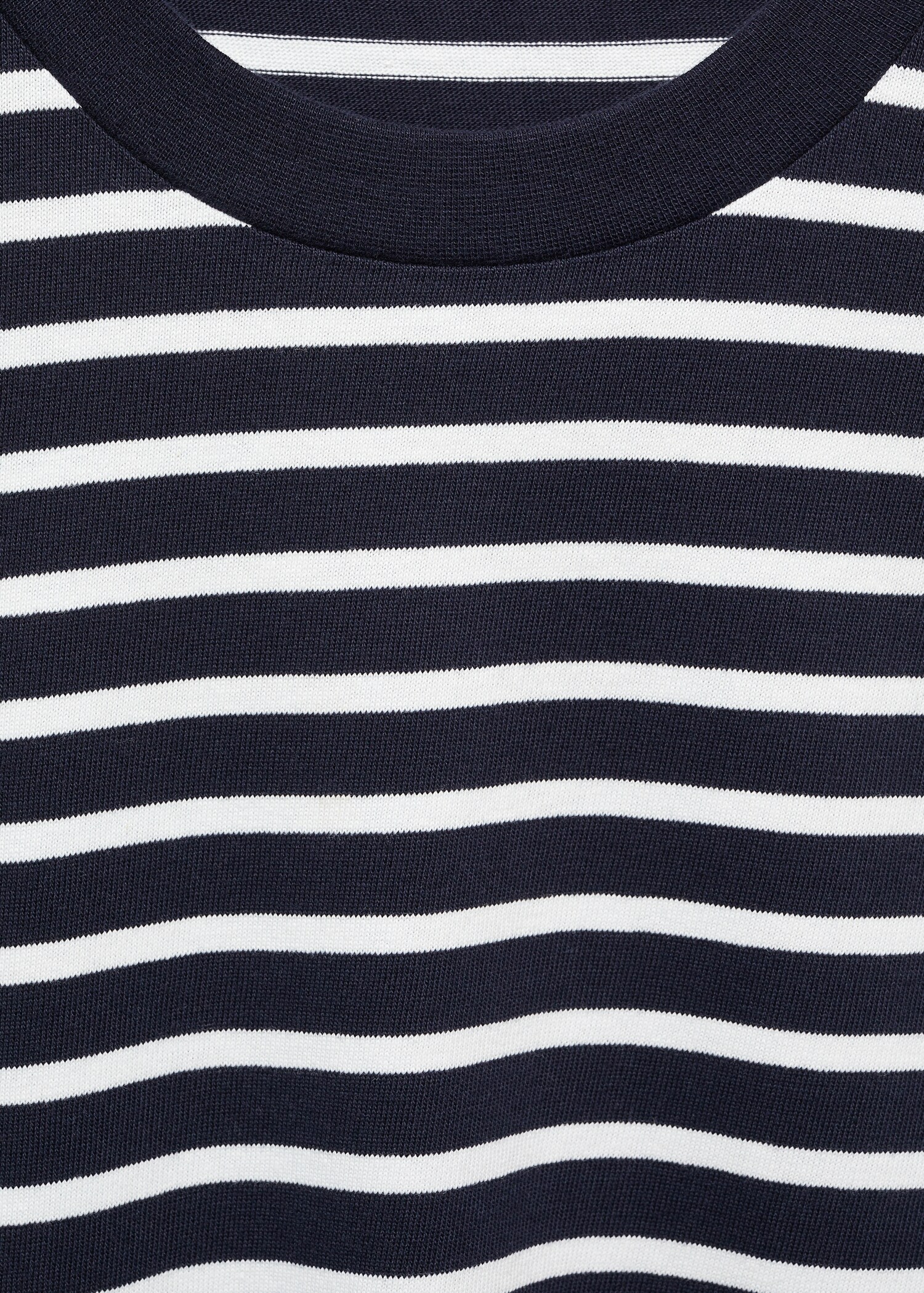 T-shirt coton à rayures - Détail de l'article 8