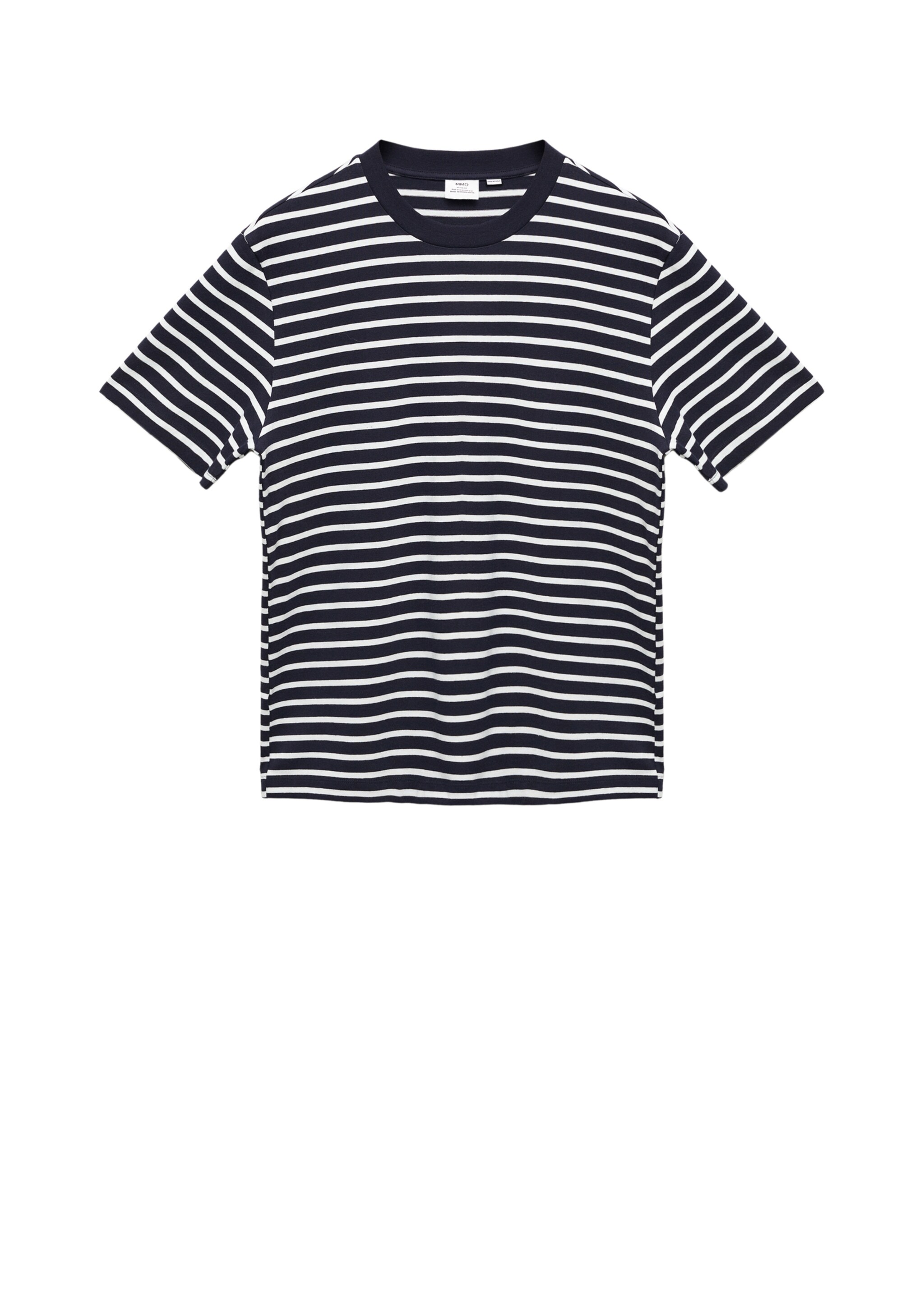 Striped cotton T-shirt - Details of the article 9