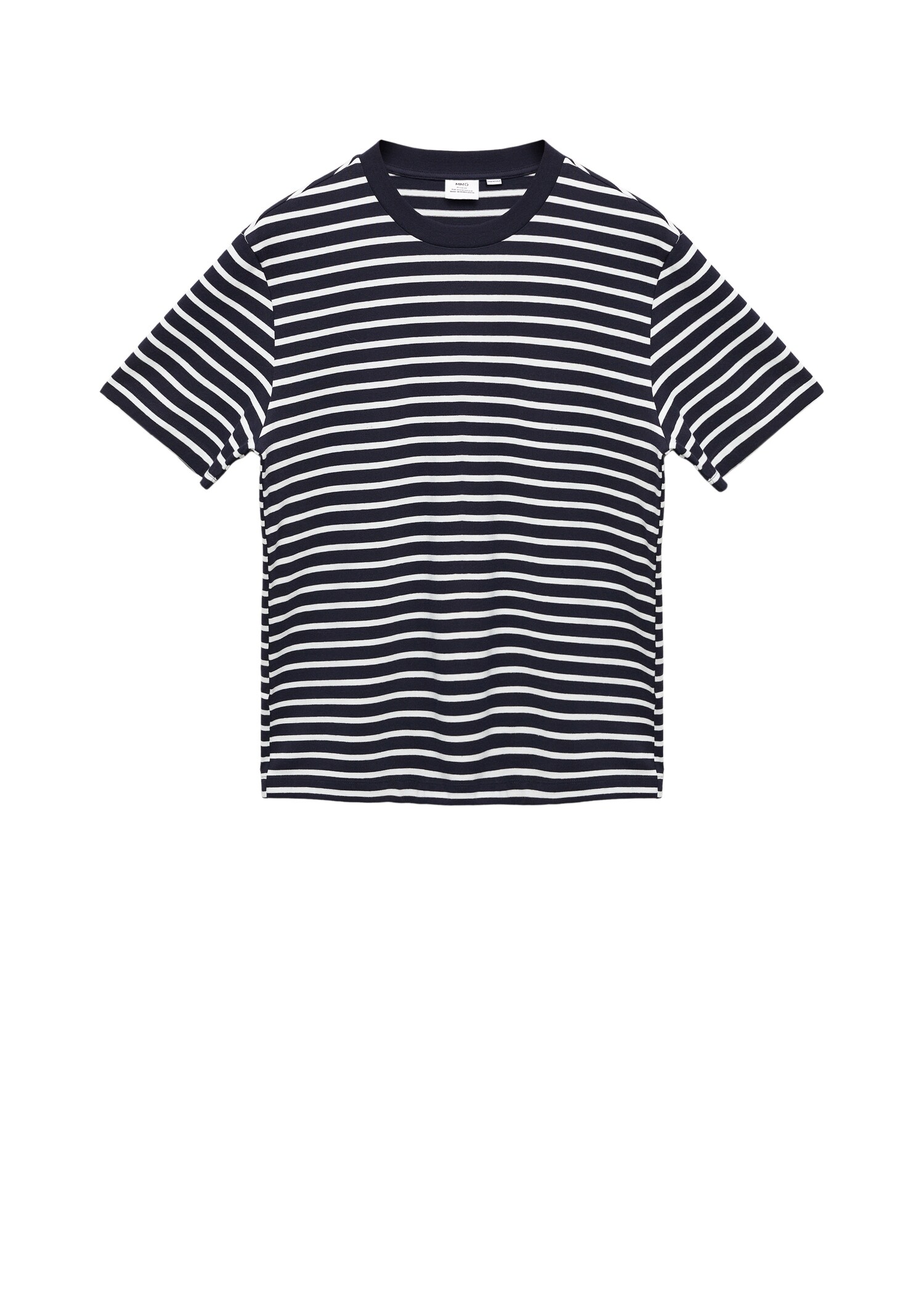 T-shirt coton à rayures - Détail de l'article 9