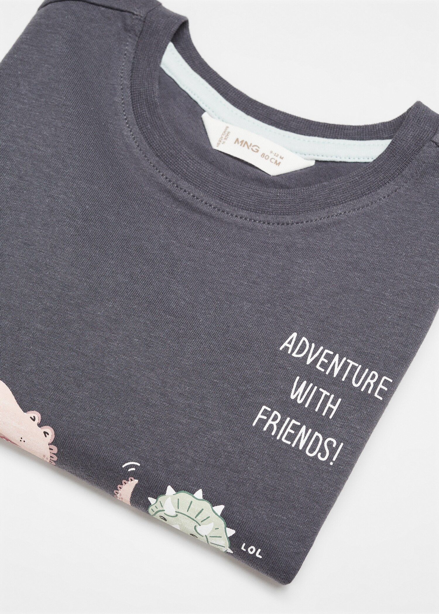 Printed cotton-blend T-shirt - Details of the article 8