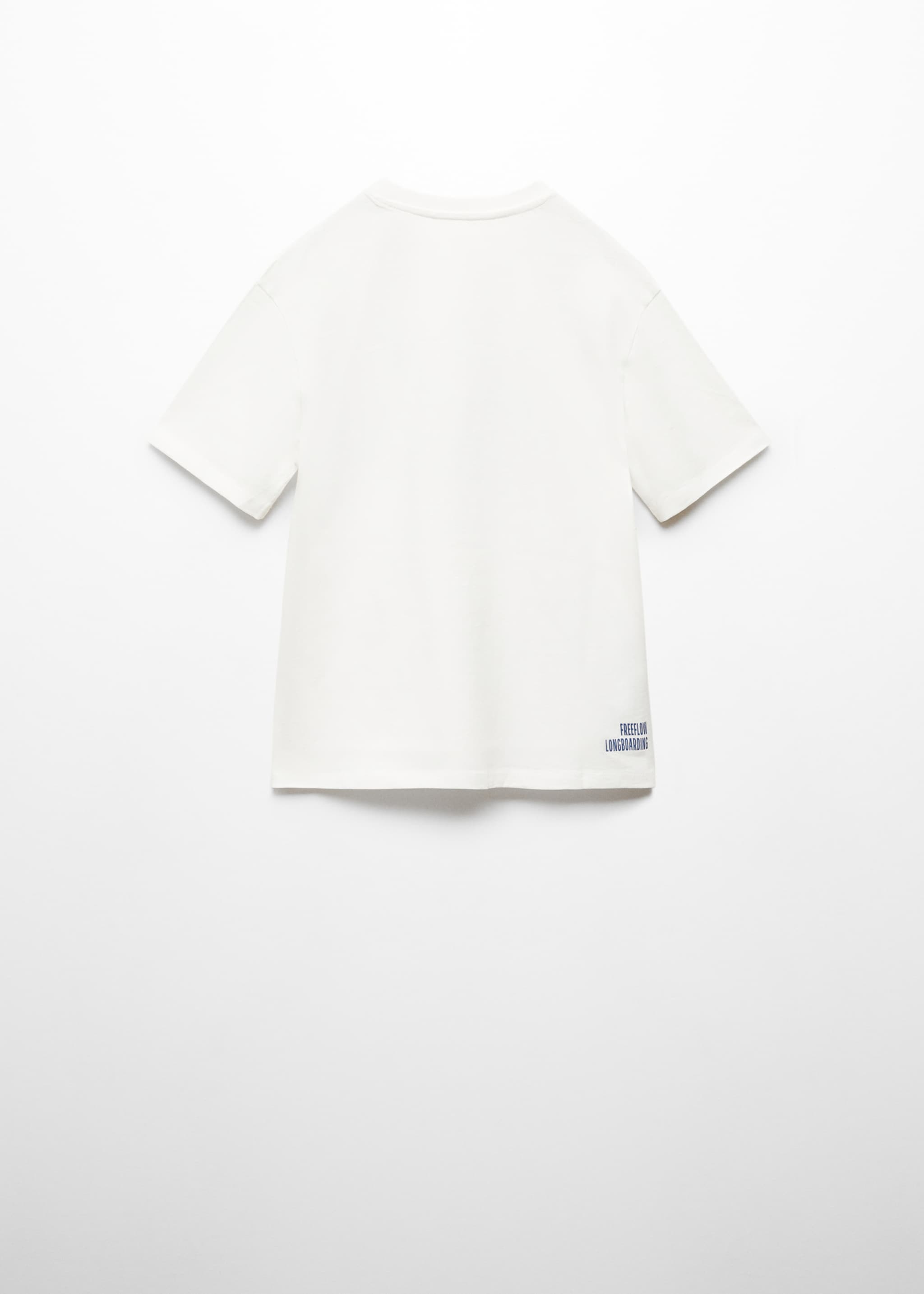 Camiseta estampada algodón - Reverso del artículo