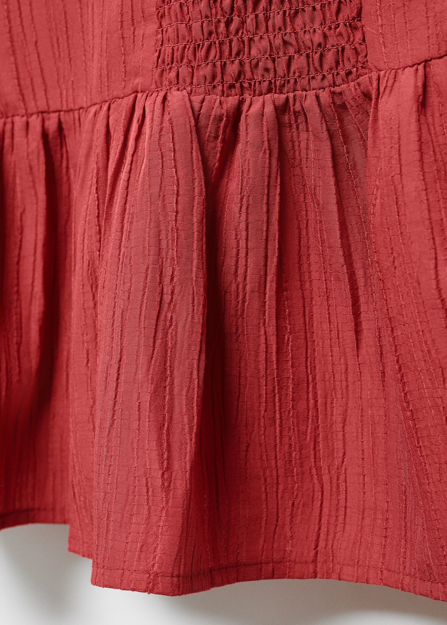 Gathered skirt with ruffles - Details of the article 8
