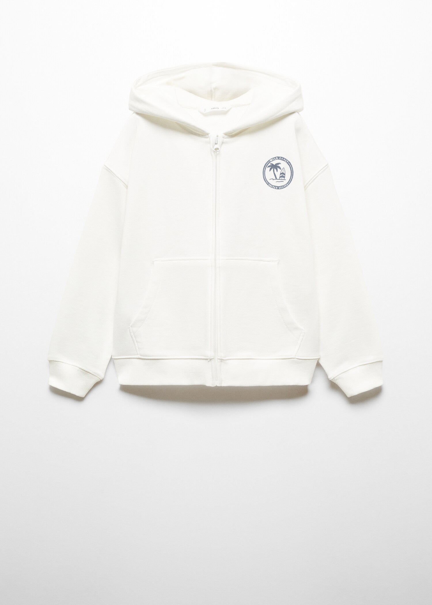 Sweatvest met capuchon - Artikel zonder model