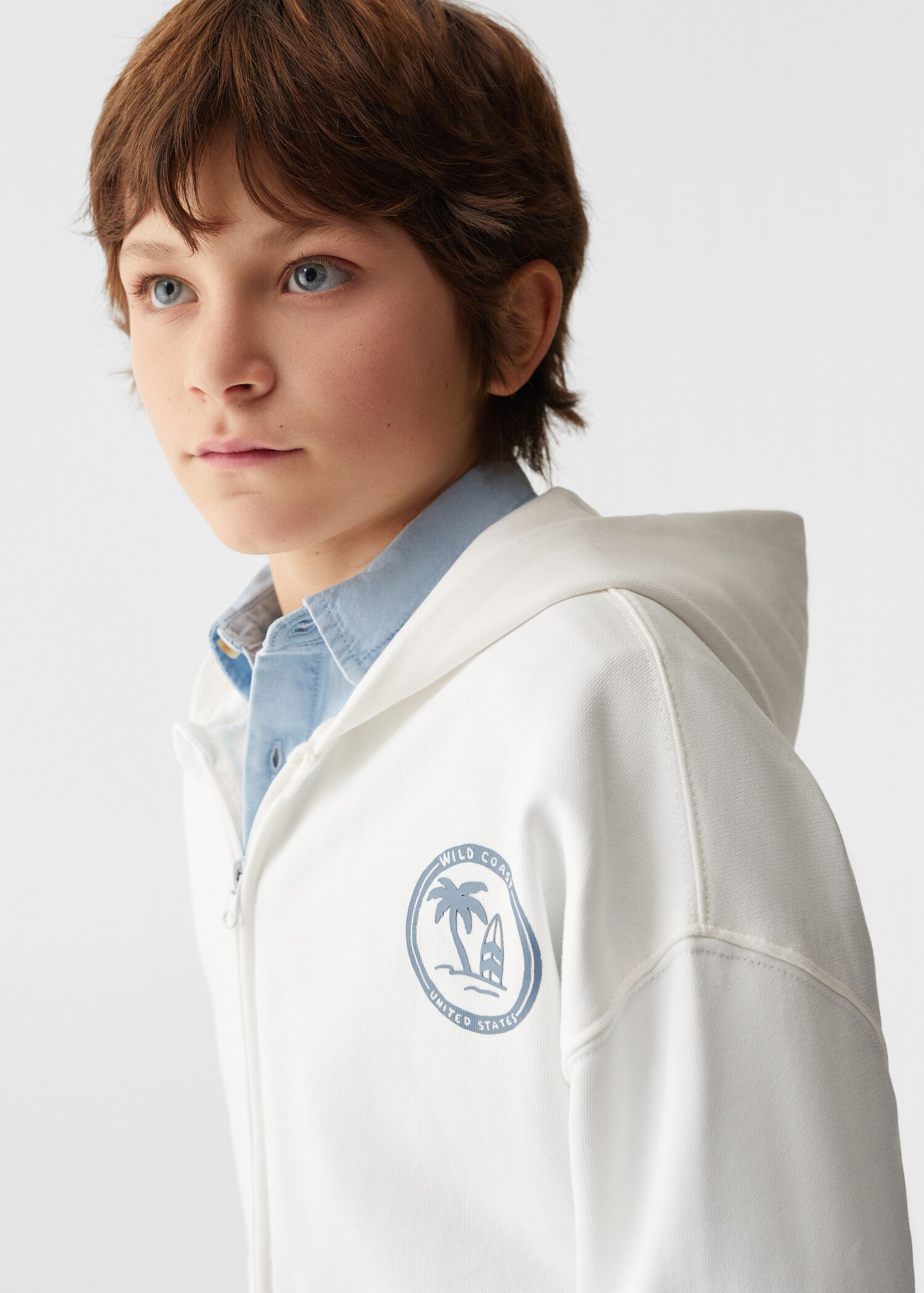 Sweatvest met capuchon - Detail van het artikel 1