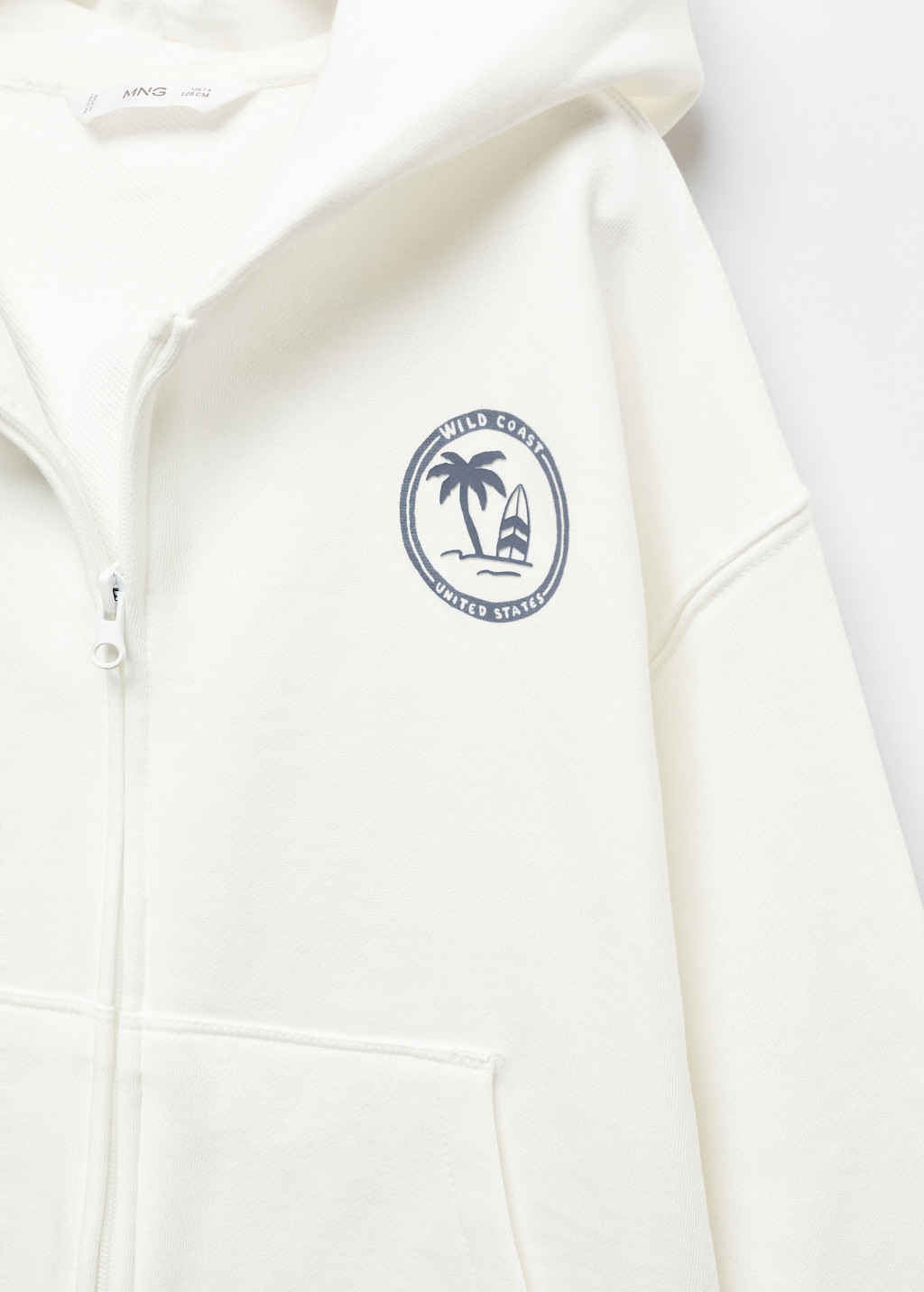 Zipped hoodie - Boys | MANGO OUTLET USA