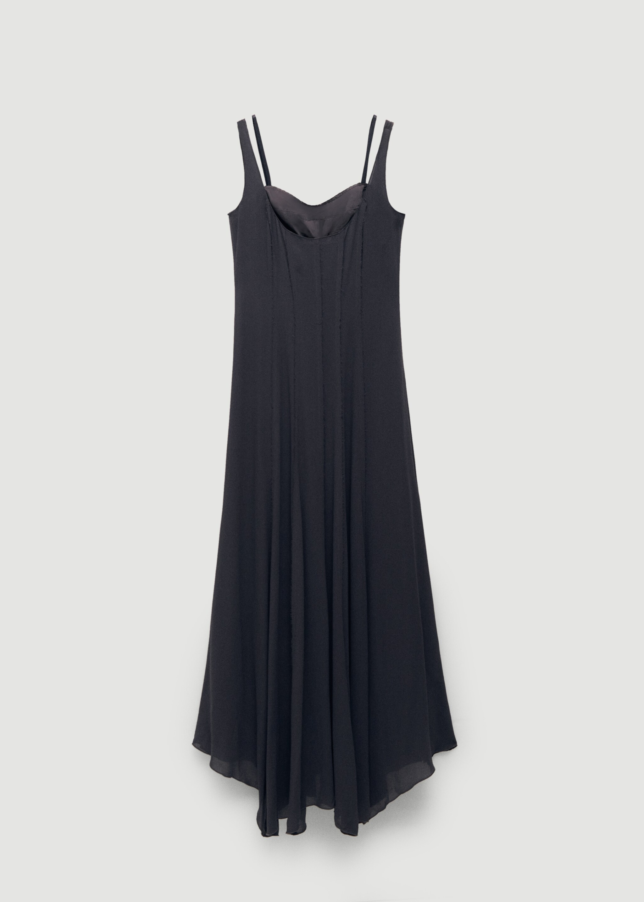 Robe corset bas asymétrique - Article sans modèle
