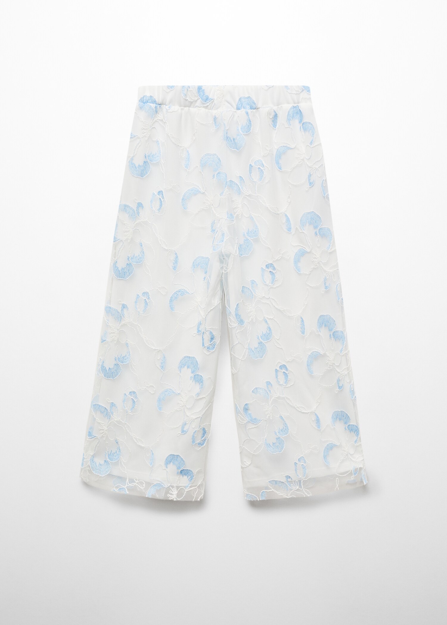Pantalon tulle brodé - Verso de l’article