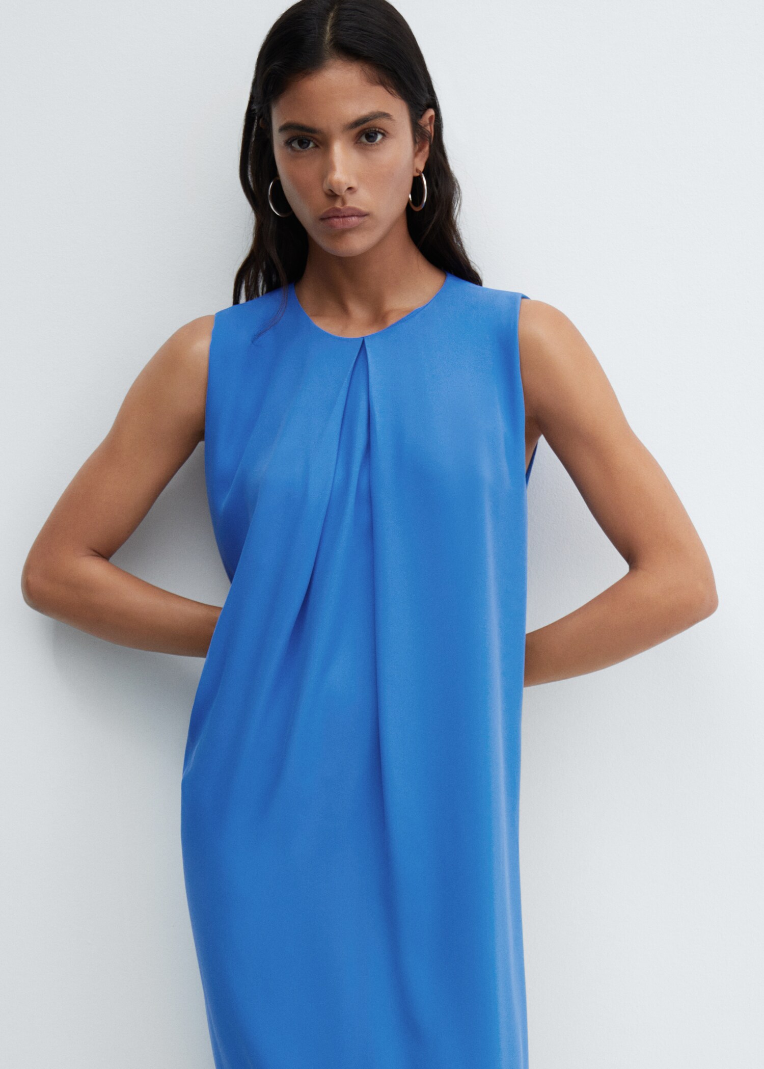 Cut-out detail dress - Medium plane