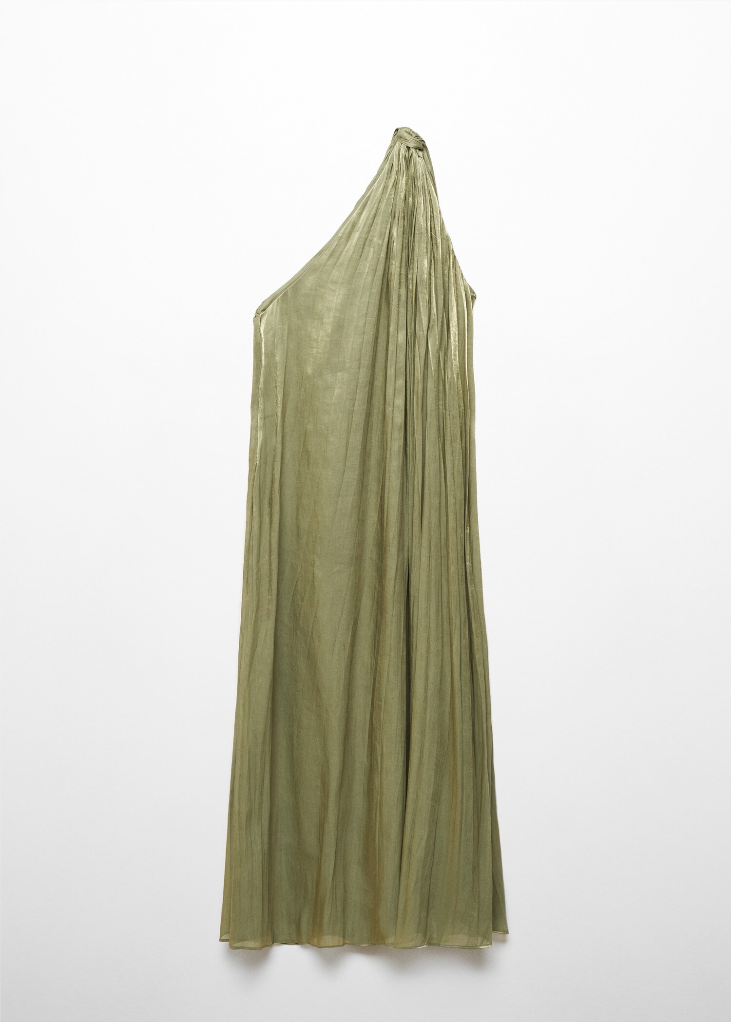 Robe asymétrique plissée - Article sans modèle