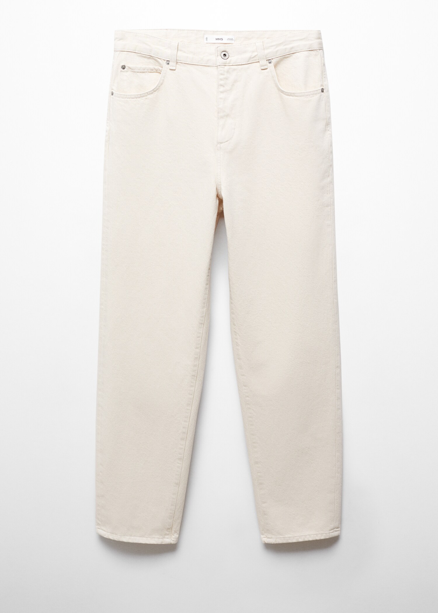 Relaxed-fit cotton jeans - Article without model