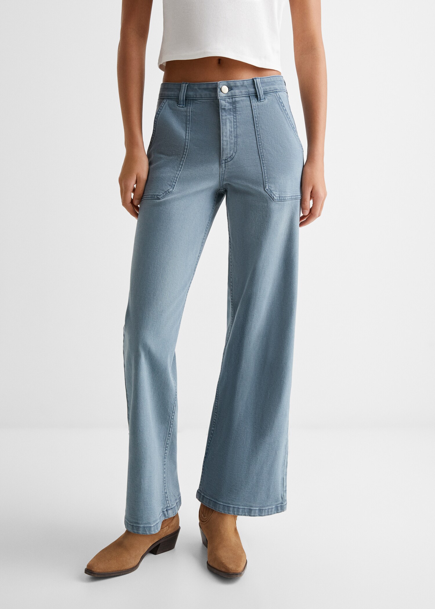 Culotte trousers with pockets - Details of the article 6