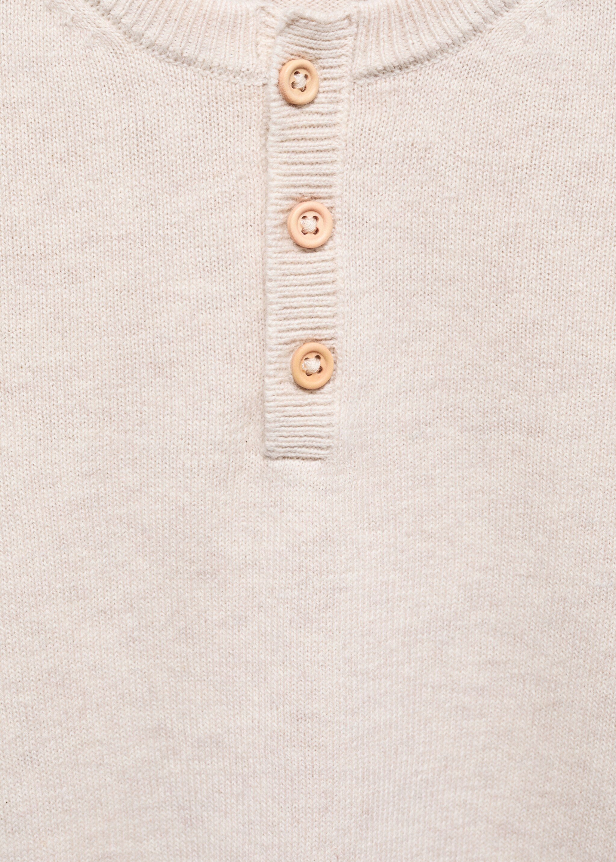 Strickpullover mit Knopfdetail - Detail des Artikels 8