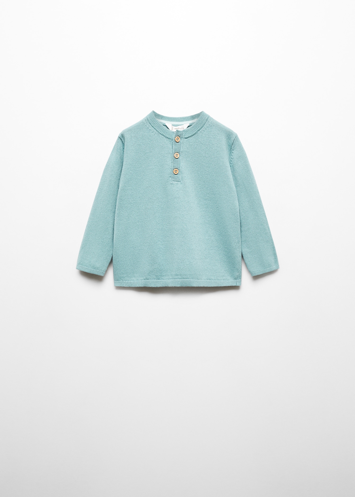 Buttons detail knit sweater - Article without model