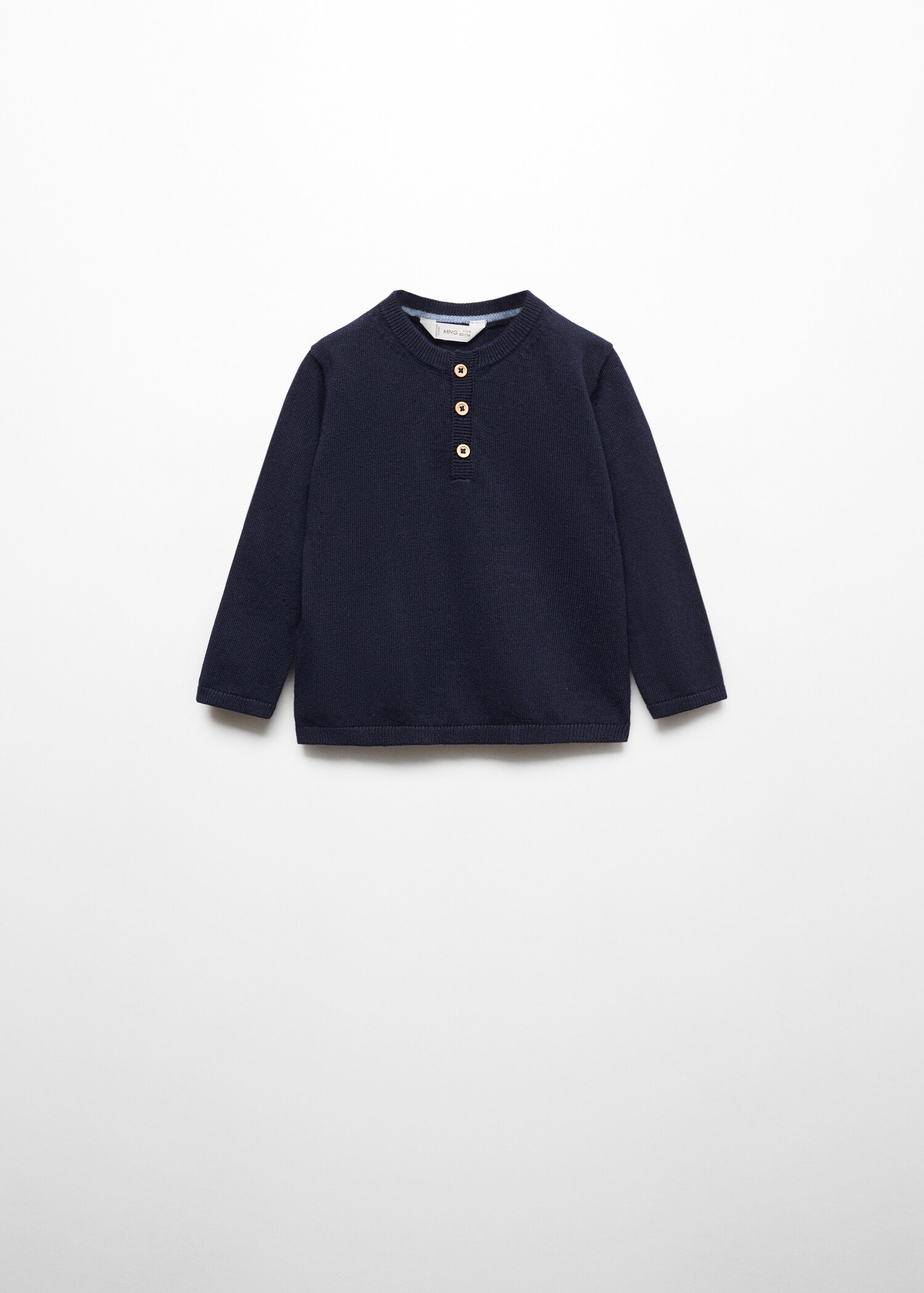 Pullover maglia dettaglio bottoni - Articolo senza modello